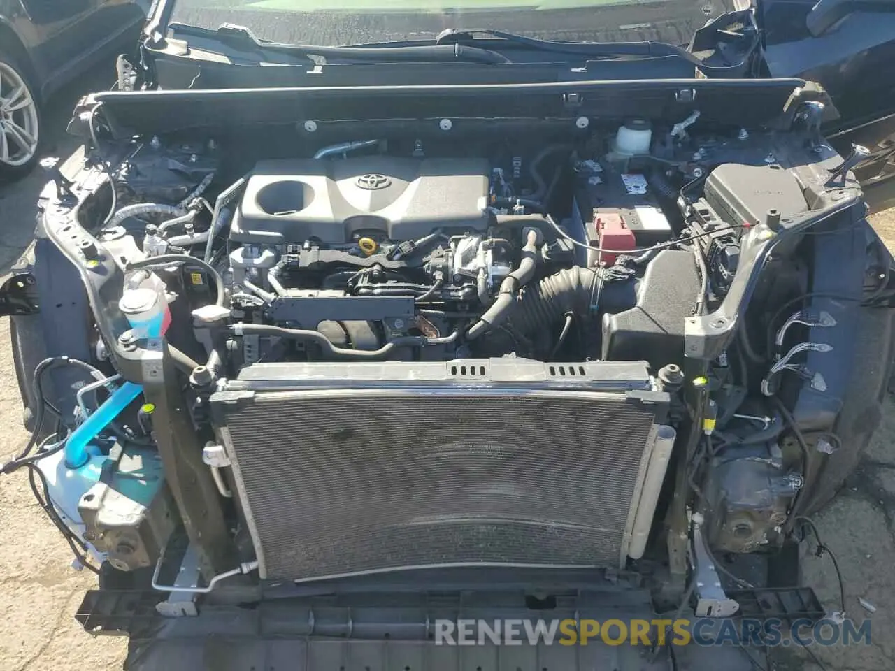 12 fotografías del automóvil dañado JTMG1RFV7KJ019385 TOYOTA RAV4 2019