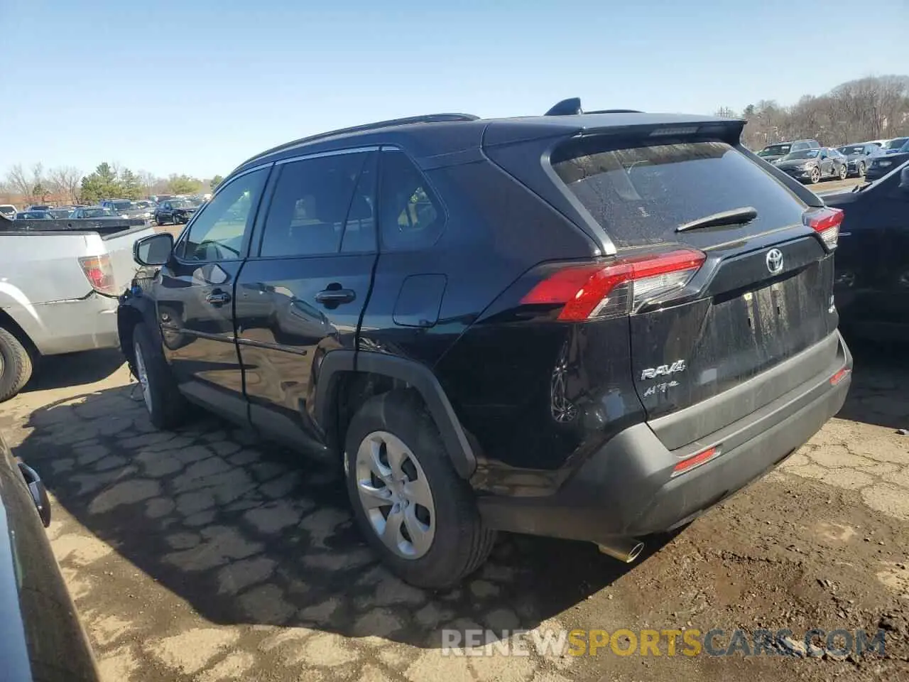 2 fotografías del automóvil dañado JTMG1RFV7KJ019385 TOYOTA RAV4 2019
