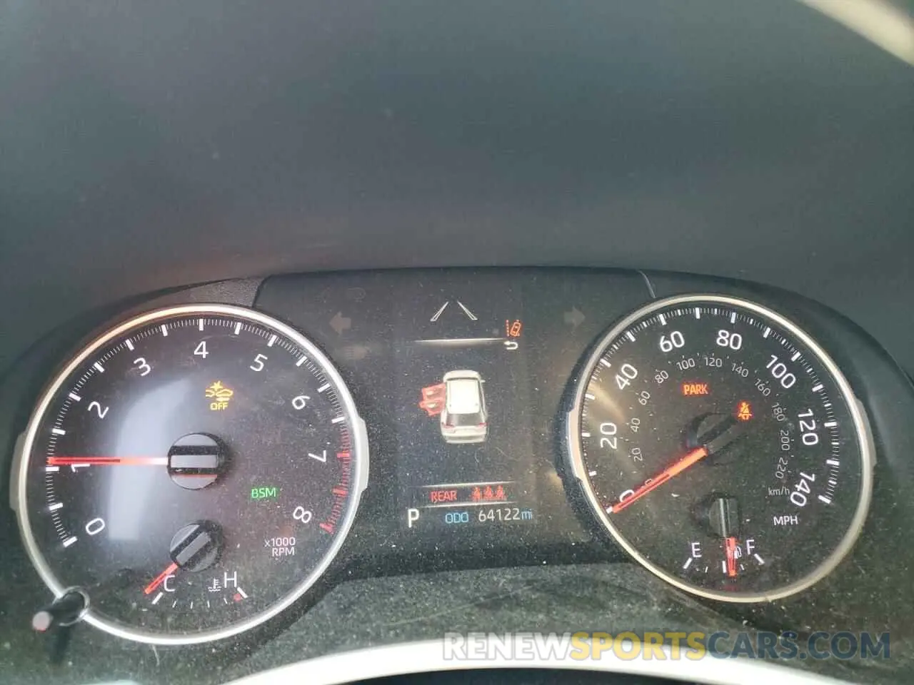 9 fotografías del automóvil dañado JTMG1RFV7KJ019385 TOYOTA RAV4 2019