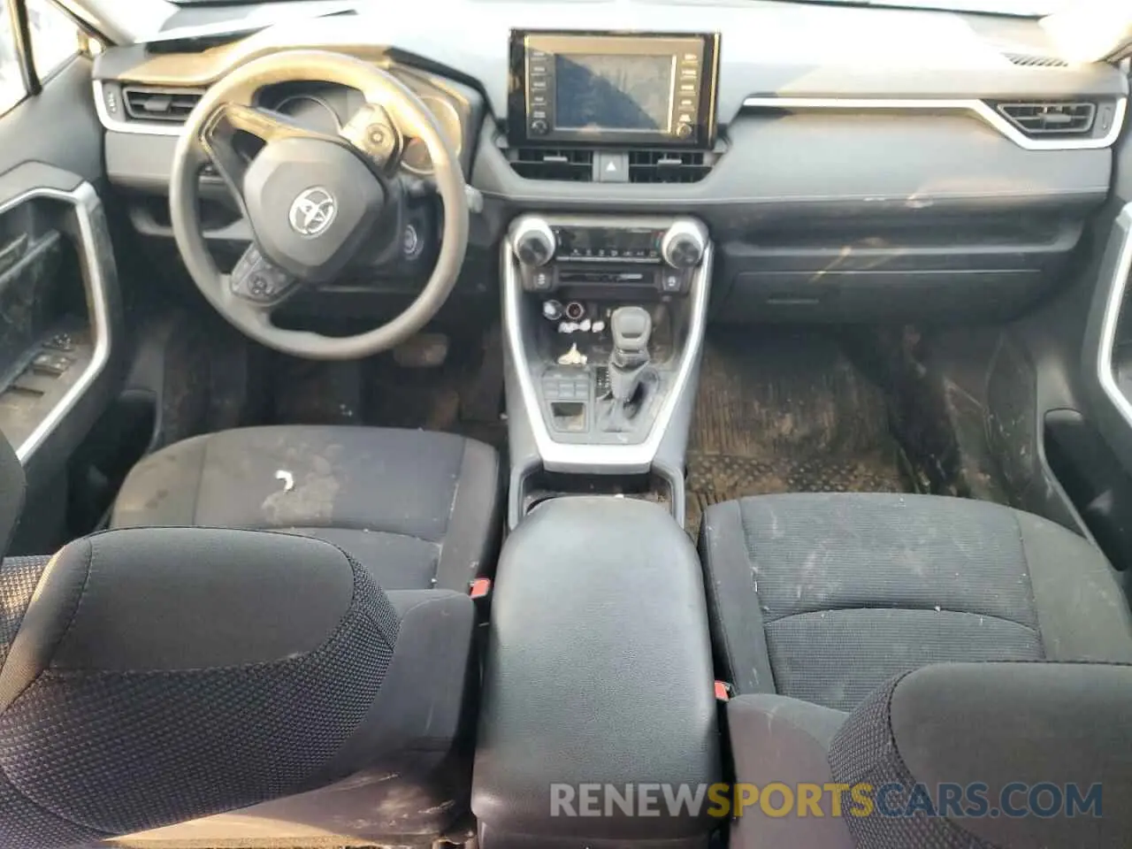 8 fotografías del automóvil dañado JTMG1RFV7KJ024375 TOYOTA RAV4 2019