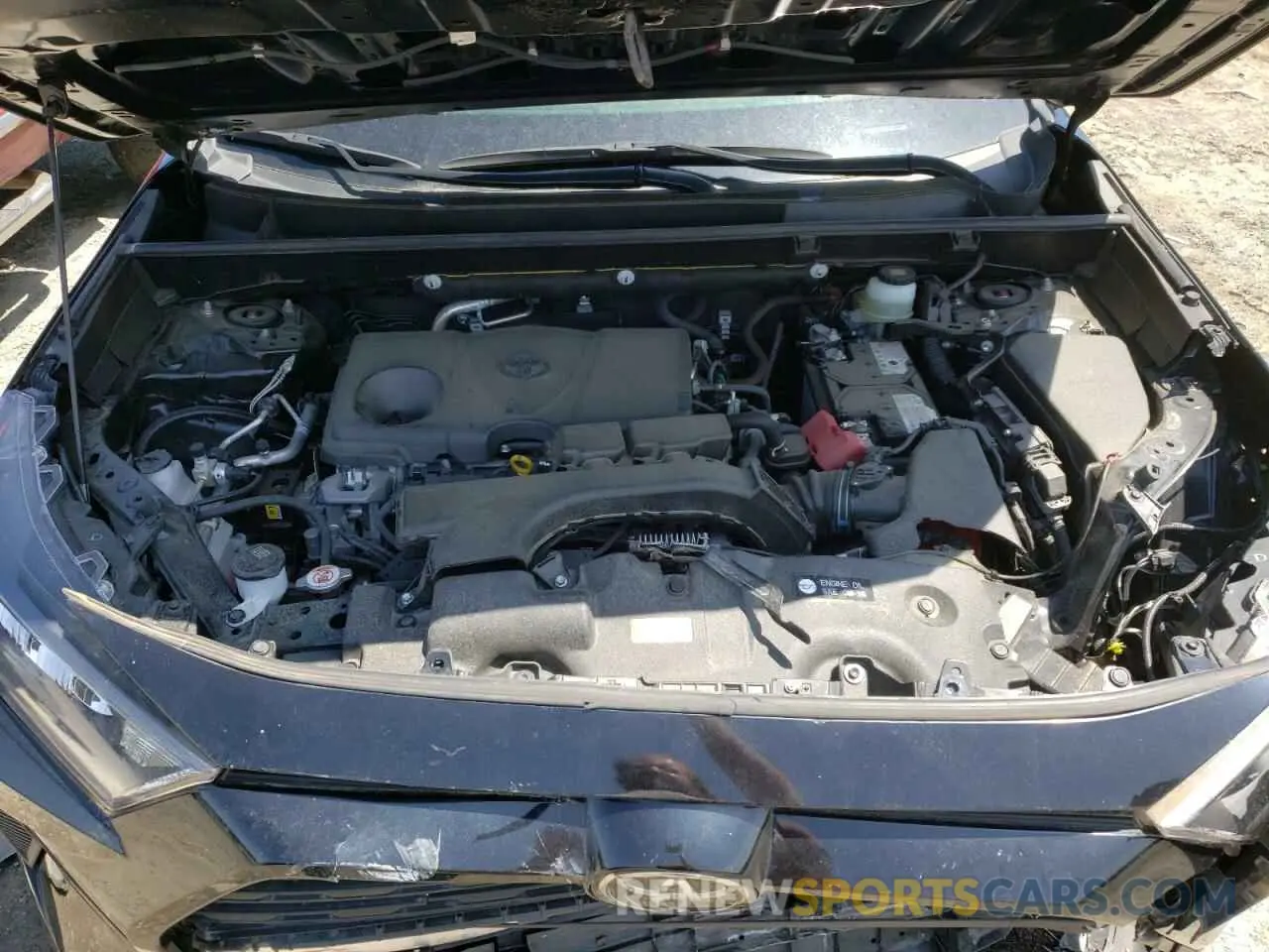 7 fotografías del automóvil dañado JTMG1RFV8KD003100 TOYOTA RAV4 2019