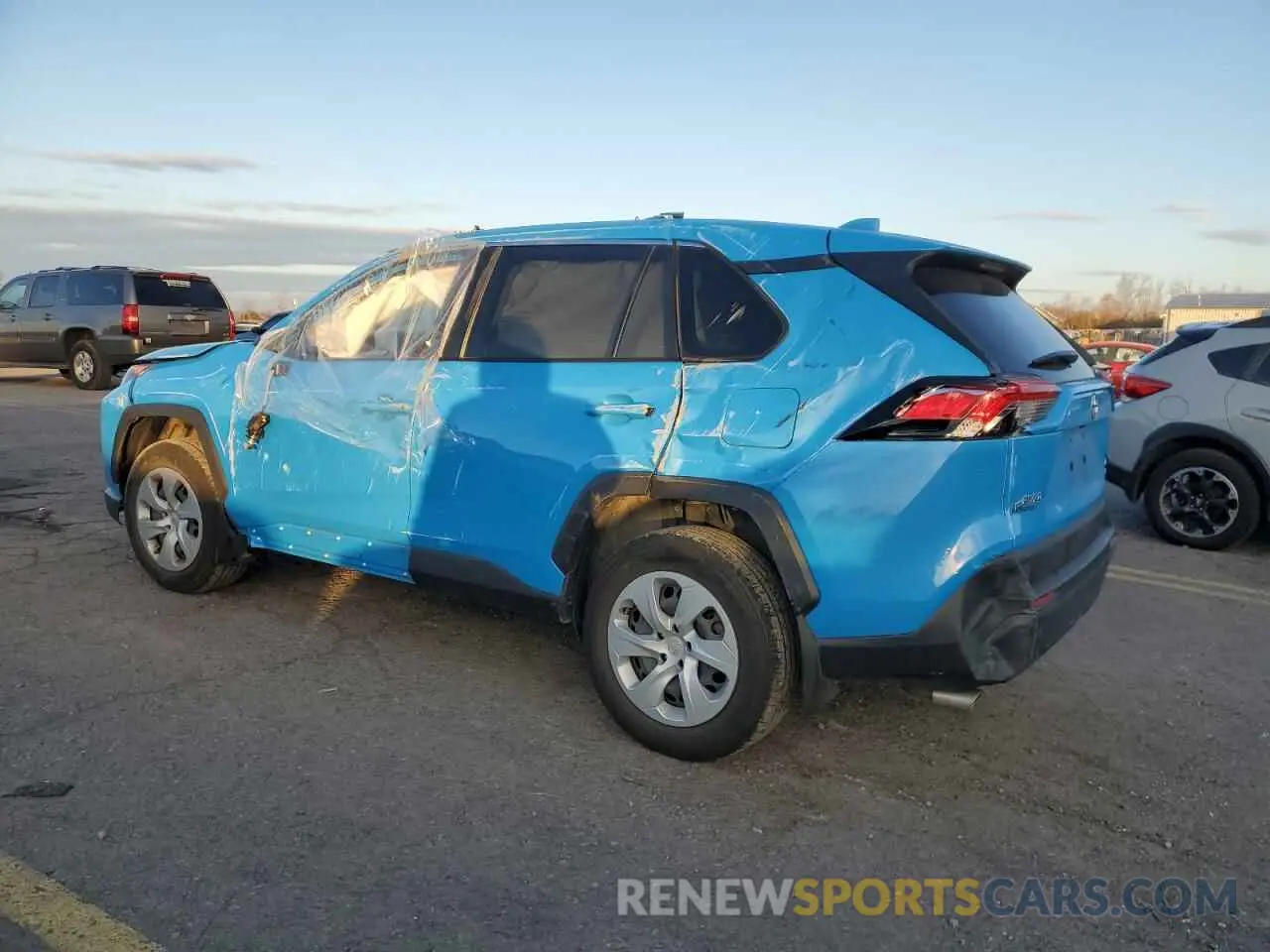 2 fotografías del automóvil dañado JTMG1RFV8KD047212 TOYOTA RAV4 2019