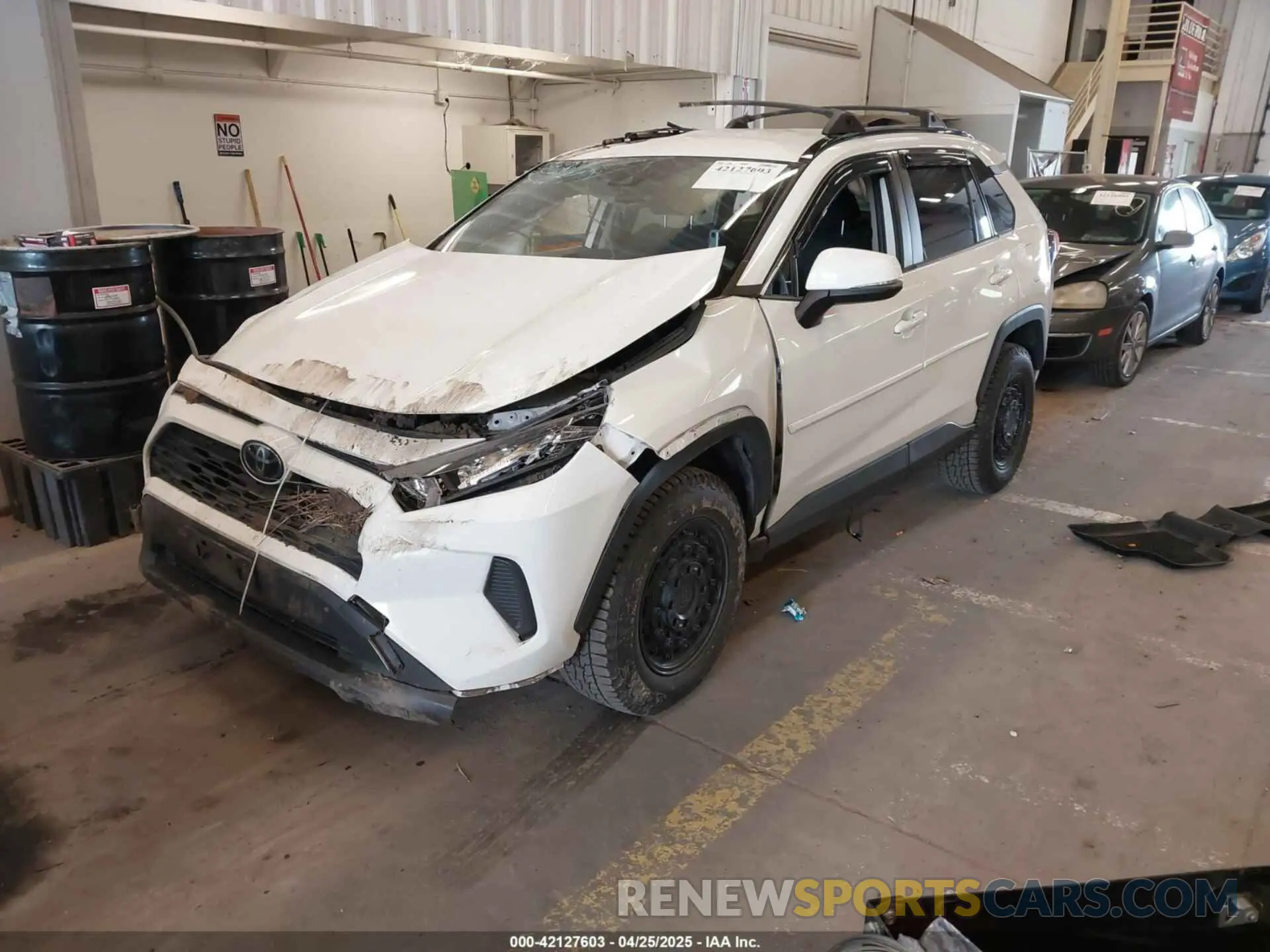 2 fotografías del automóvil dañado JTMG1RFV8KD503144 TOYOTA RAV4 2019