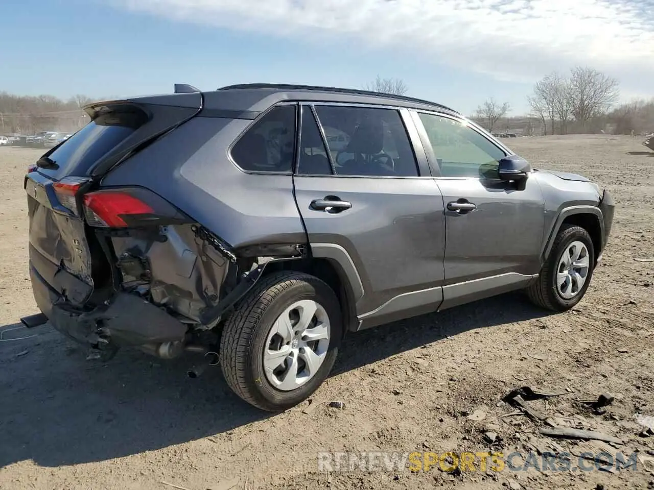 3 fotografías del automóvil dañado JTMG1RFV9KD022013 TOYOTA RAV4 2019