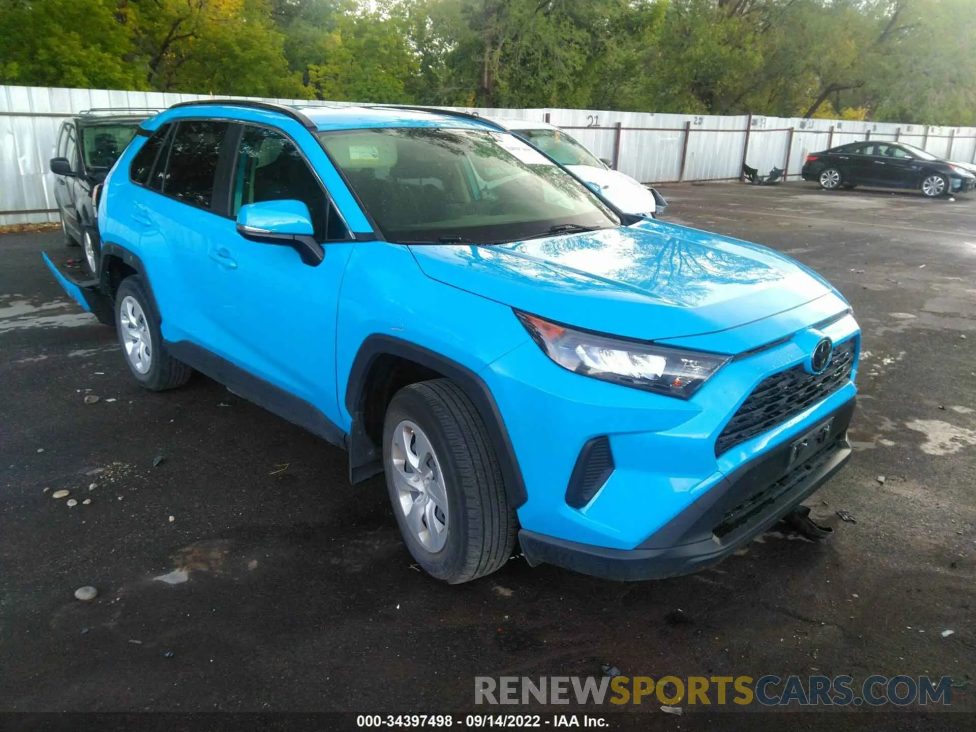 1 fotografías del automóvil dañado JTMG1RFV9KD500088 TOYOTA RAV4 2019