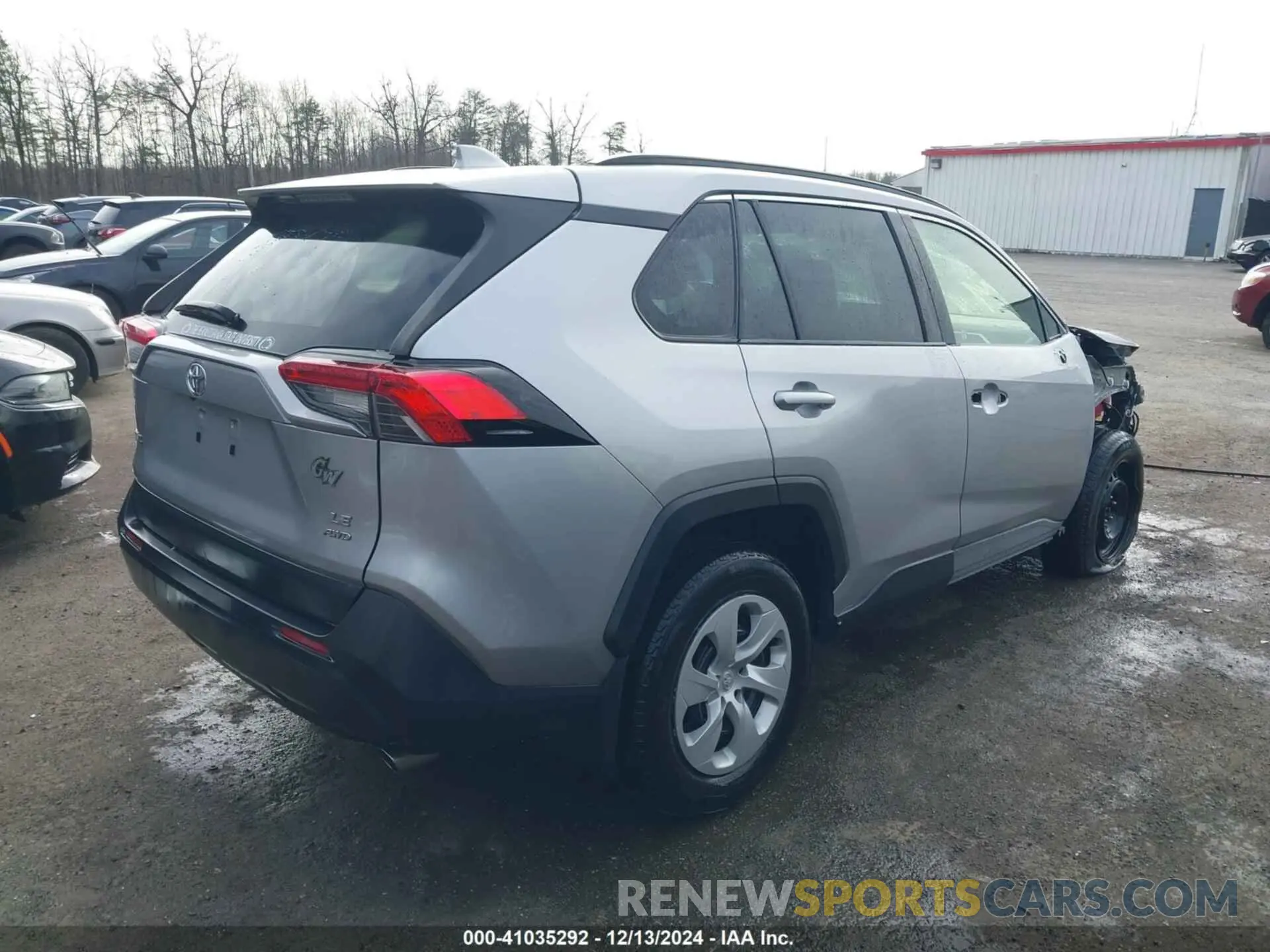 4 fotografías del automóvil dañado JTMG1RFV9KD507557 TOYOTA RAV4 2019