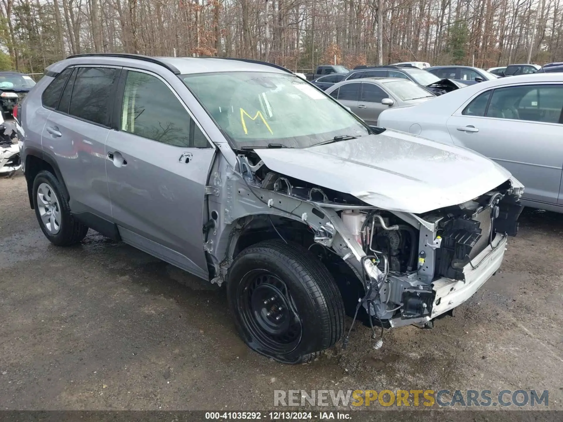 6 fotografías del automóvil dañado JTMG1RFV9KD507557 TOYOTA RAV4 2019