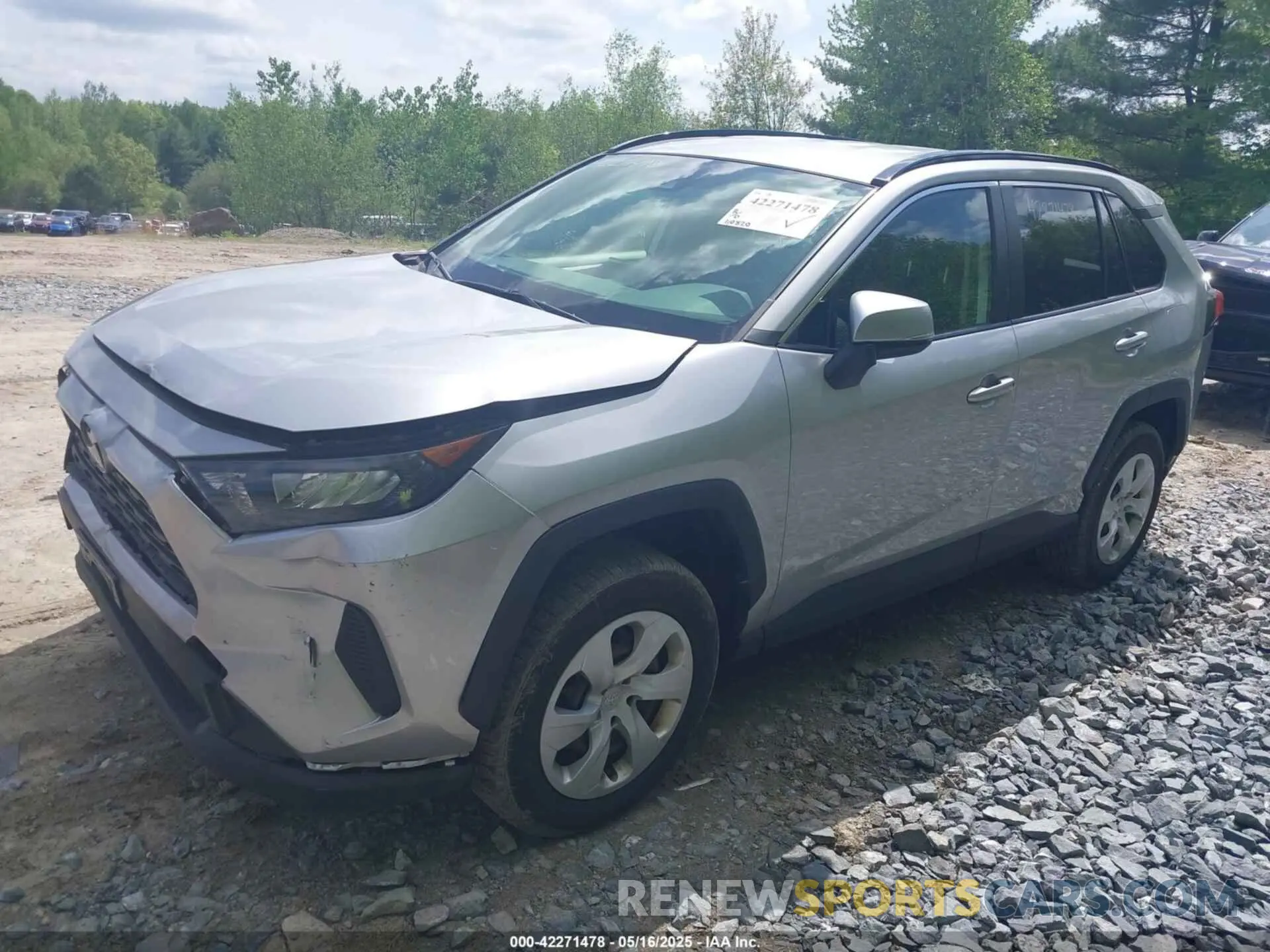 2 fotografías del automóvil dañado JTMG1RFV9KJ020859 TOYOTA RAV4 2019
