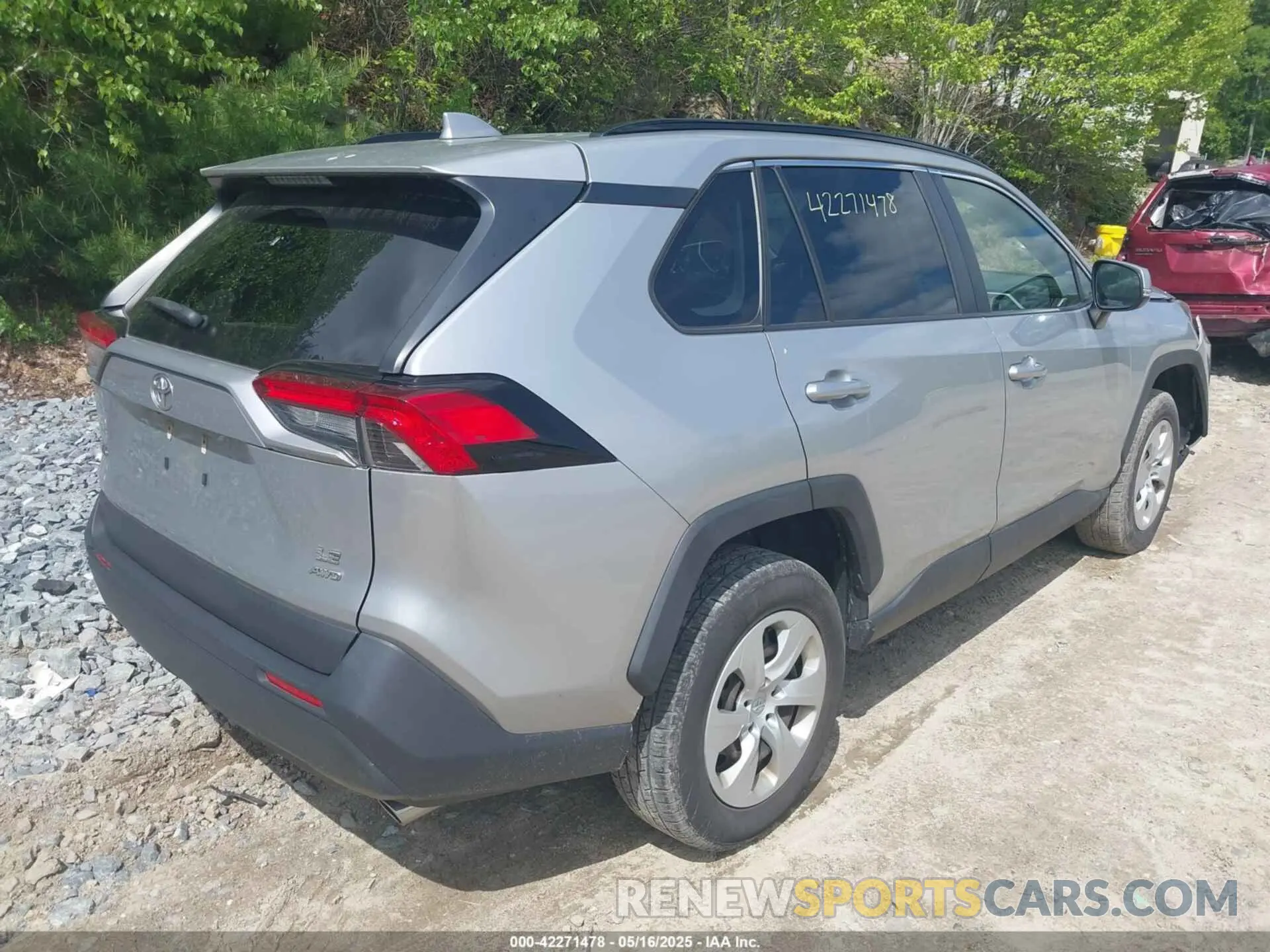 4 fotografías del automóvil dañado JTMG1RFV9KJ020859 TOYOTA RAV4 2019