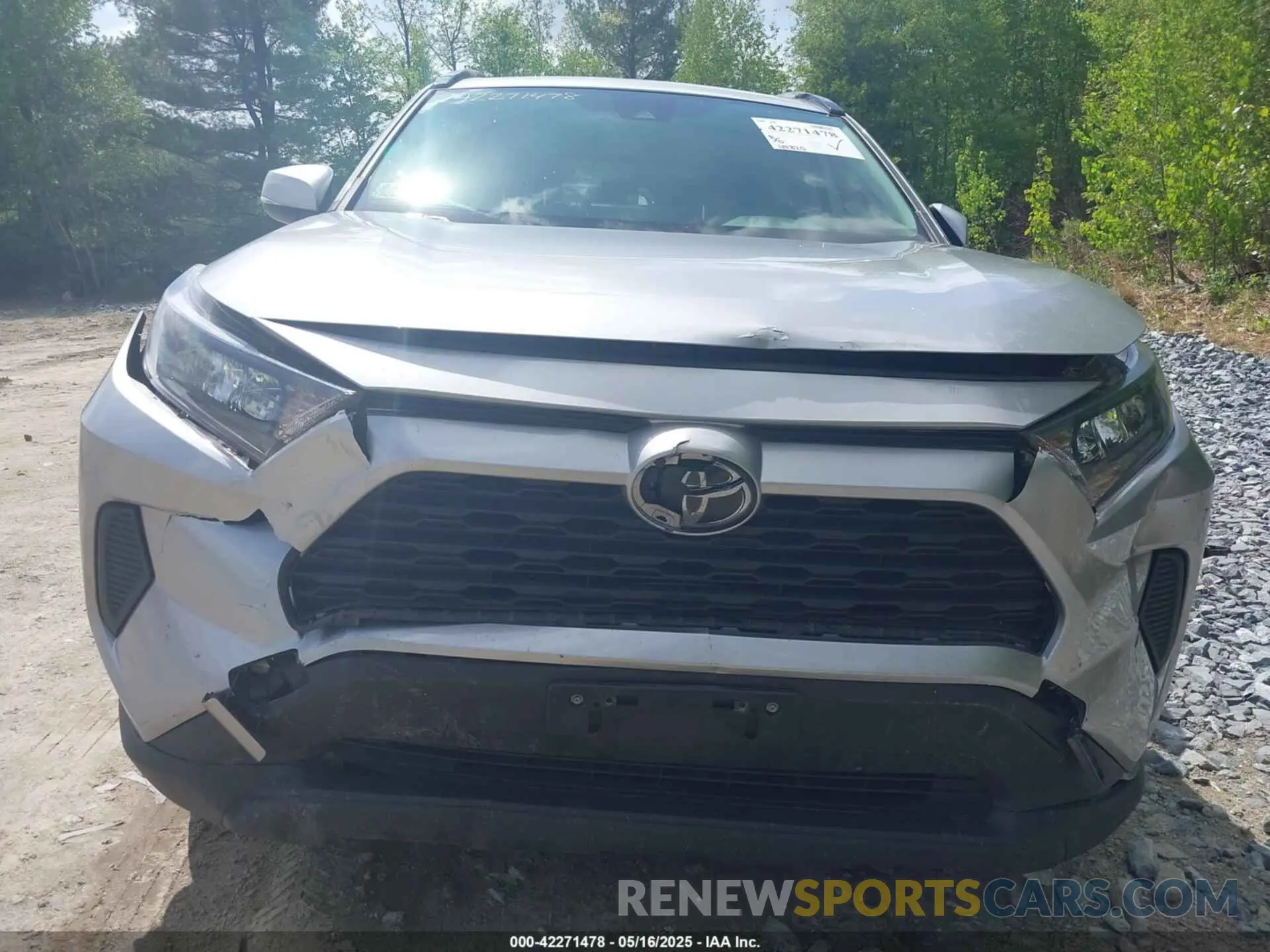 6 fotografías del automóvil dañado JTMG1RFV9KJ020859 TOYOTA RAV4 2019