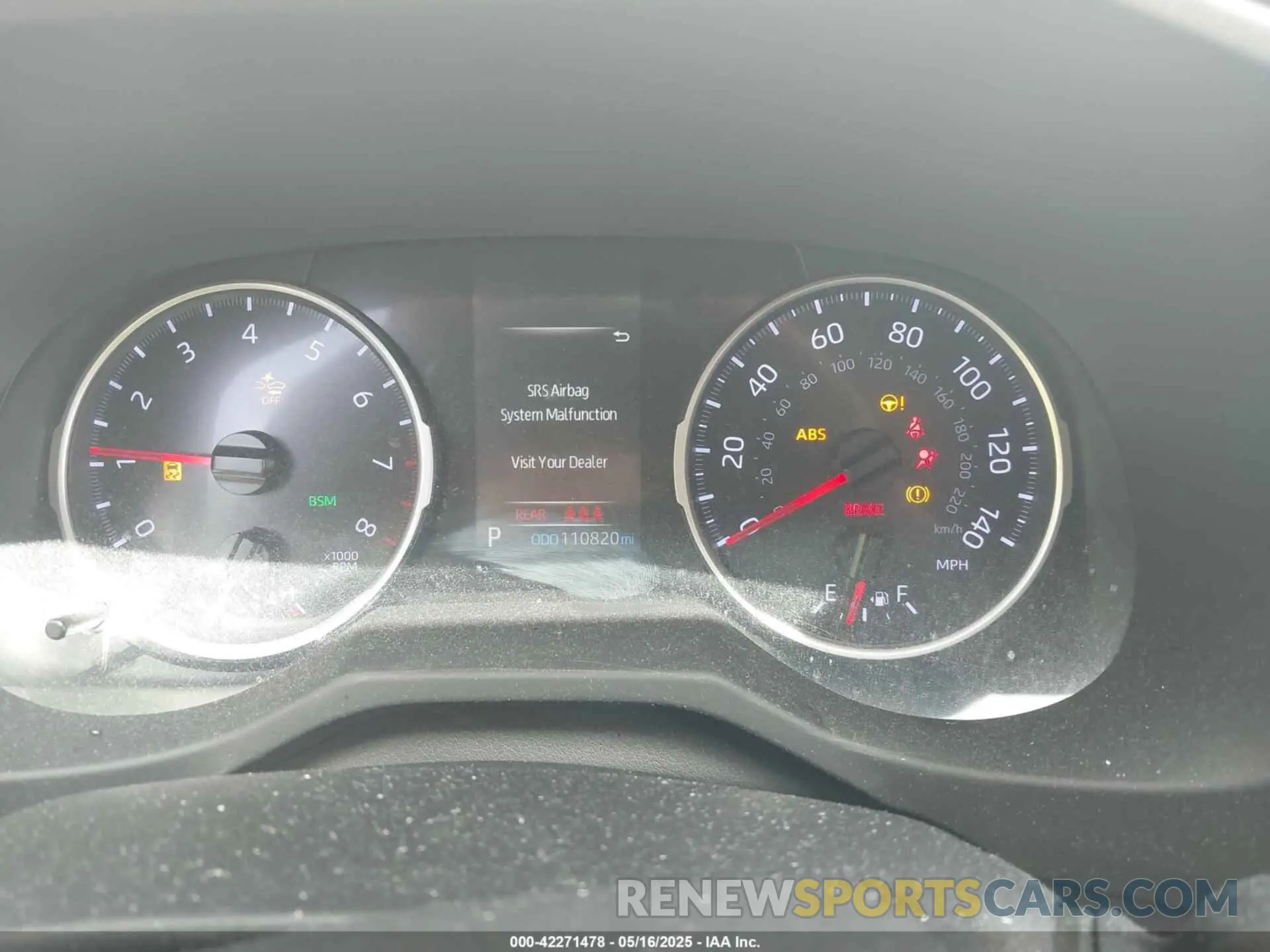 7 fotografías del automóvil dañado JTMG1RFV9KJ020859 TOYOTA RAV4 2019