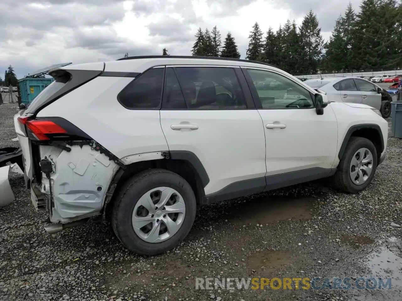 3 fotografías del automóvil dañado JTMG1RFVXKJ005142 TOYOTA RAV4 2019