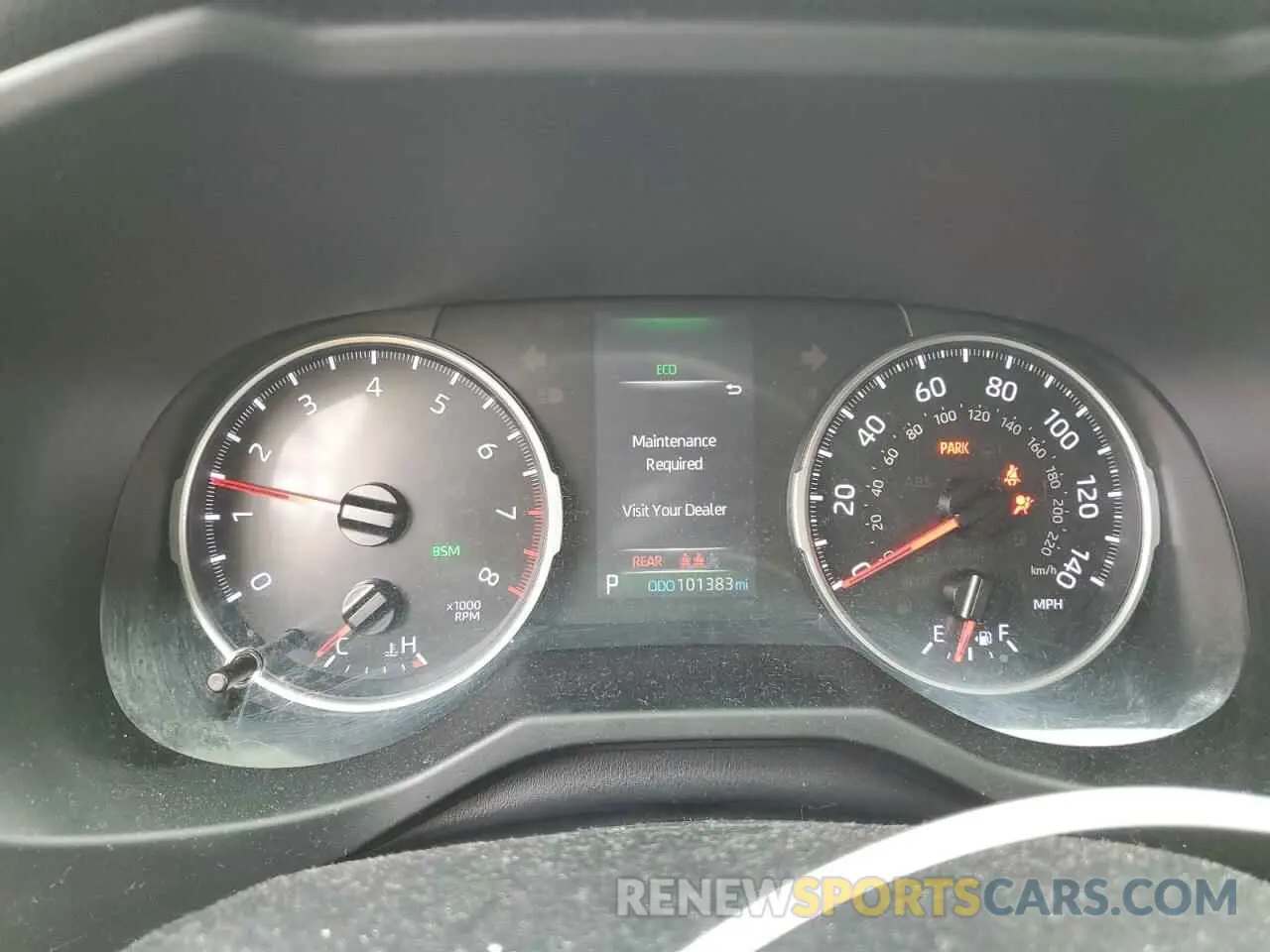 9 fotografías del automóvil dañado JTMG1RFVXKJ005142 TOYOTA RAV4 2019