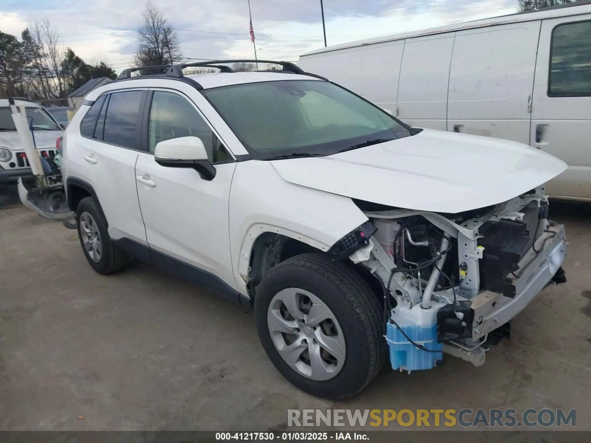 1 fotografías del automóvil dañado JTMG1RFVXKJ009529 TOYOTA RAV4 2019
