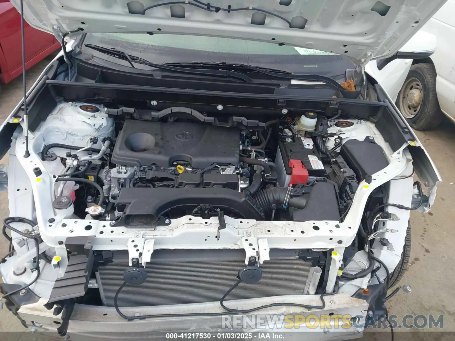 10 fotografías del automóvil dañado JTMG1RFVXKJ009529 TOYOTA RAV4 2019