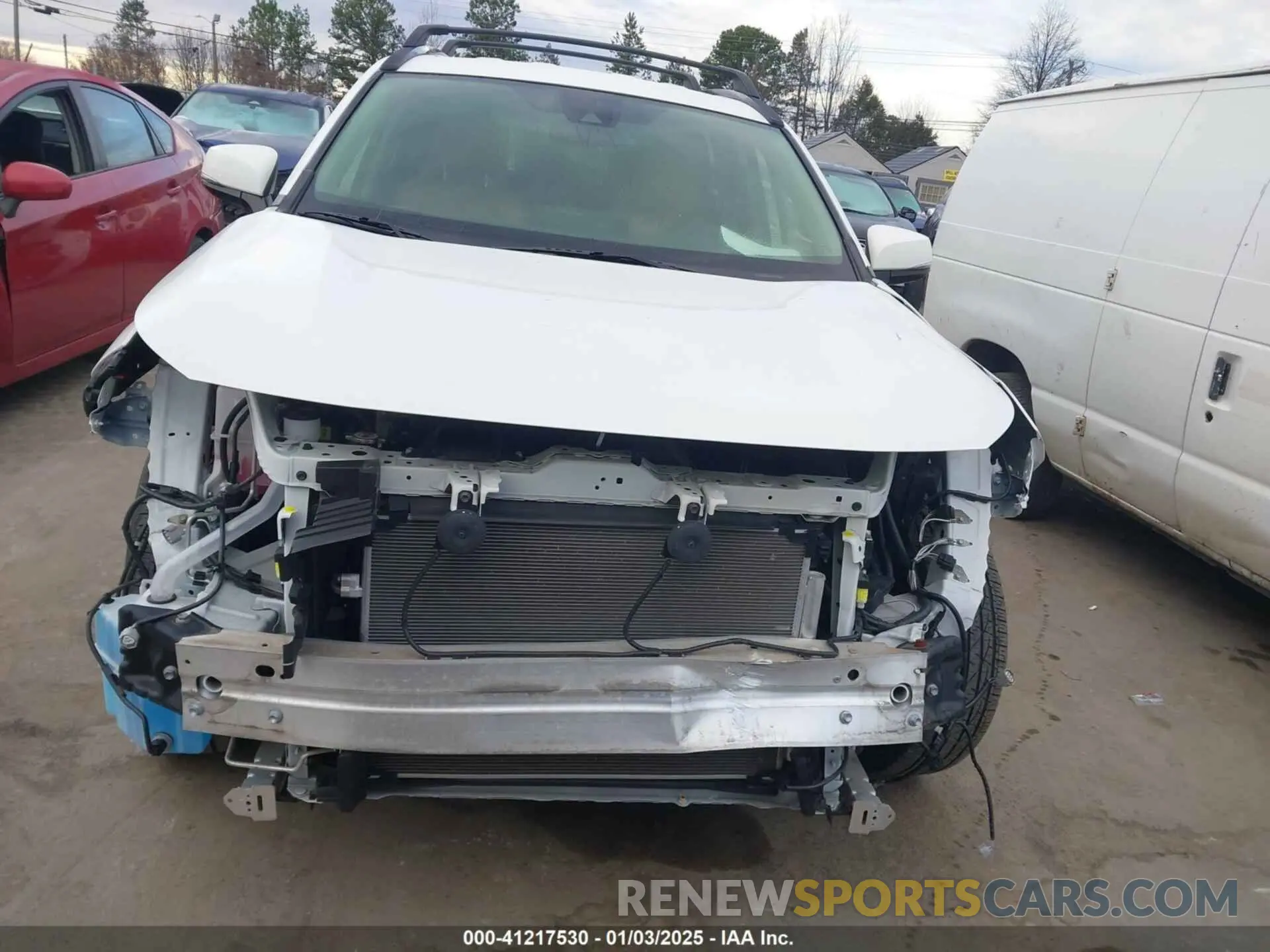 13 fotografías del automóvil dañado JTMG1RFVXKJ009529 TOYOTA RAV4 2019