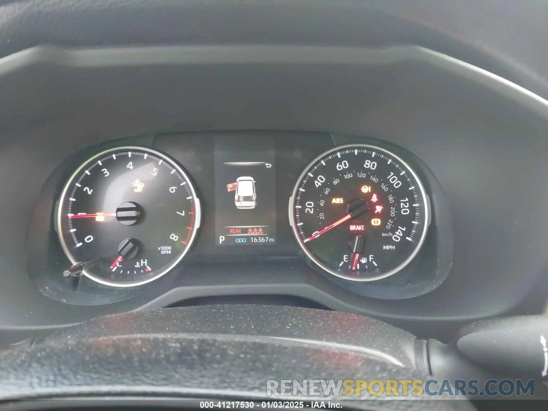 7 fotografías del automóvil dañado JTMG1RFVXKJ009529 TOYOTA RAV4 2019