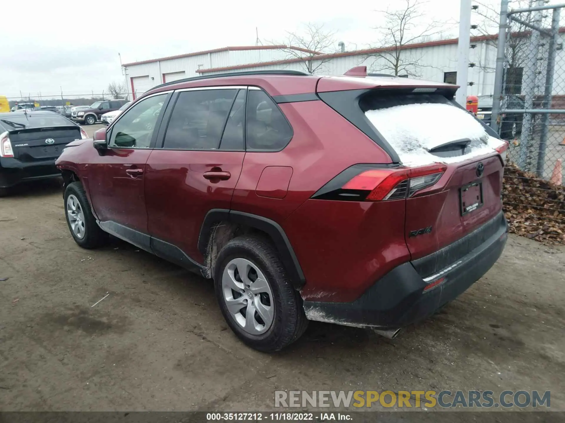 3 fotografías del automóvil dañado JTMG1RFVXKJ020255 TOYOTA RAV4 2019