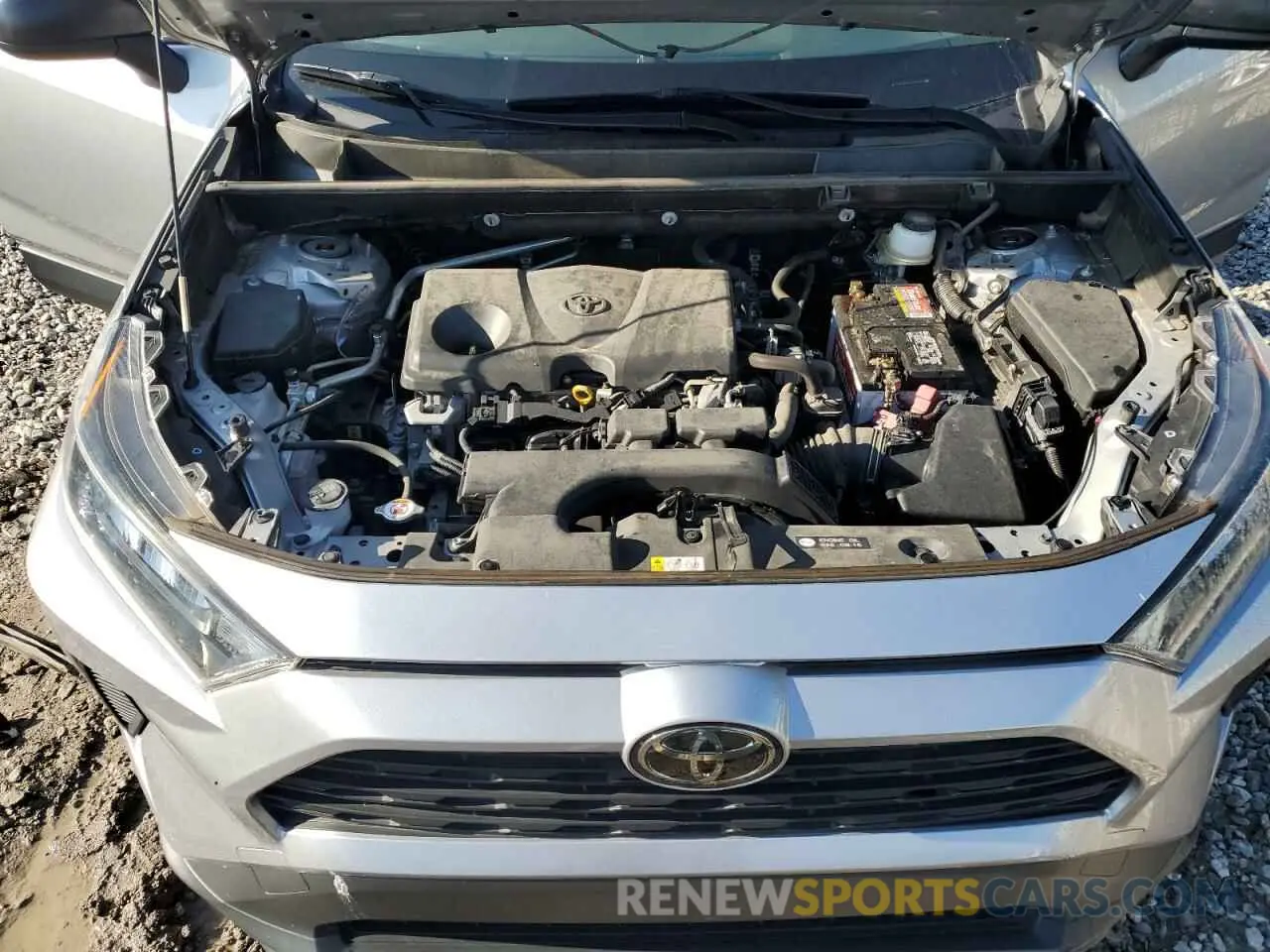 11 fotografías del automóvil dañado JTMH1RFV0KJ008328 TOYOTA RAV4 2019