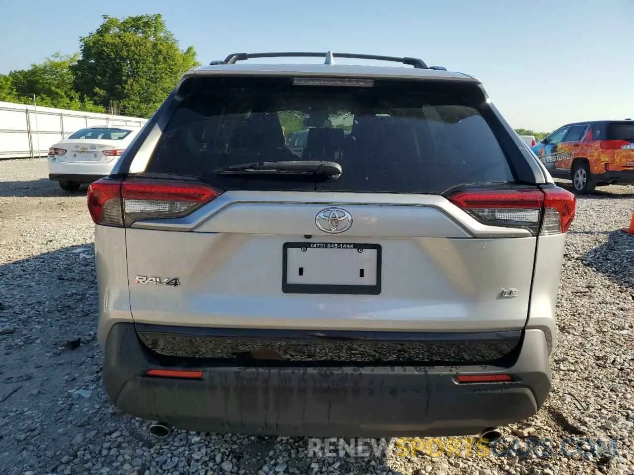 6 fotografías del automóvil dañado JTMH1RFV0KJ008328 TOYOTA RAV4 2019