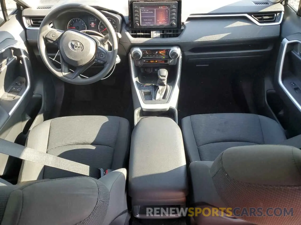 8 fotografías del automóvil dañado JTMH1RFV0KJ008328 TOYOTA RAV4 2019