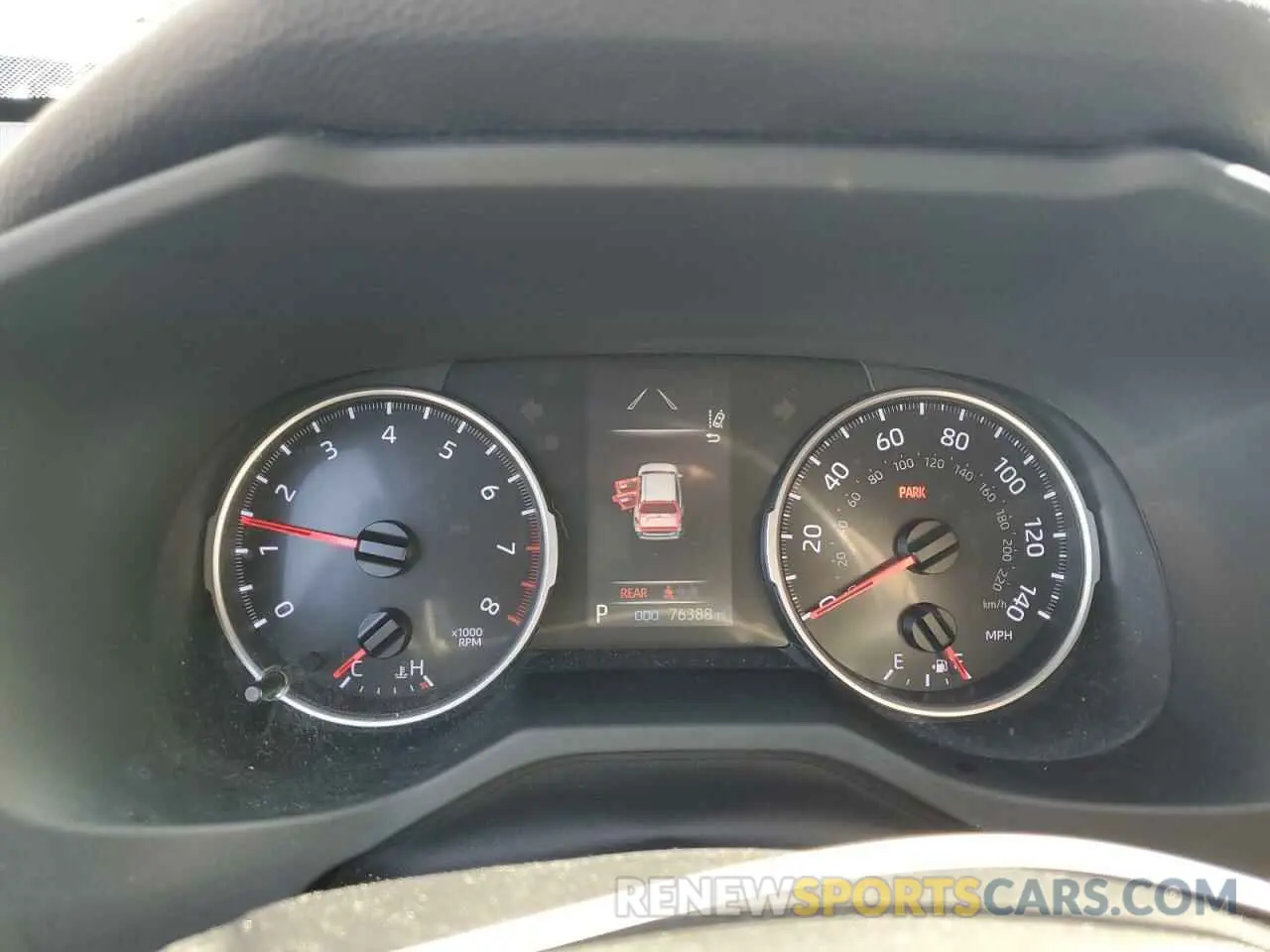 9 fotografías del automóvil dañado JTMH1RFV0KJ008328 TOYOTA RAV4 2019