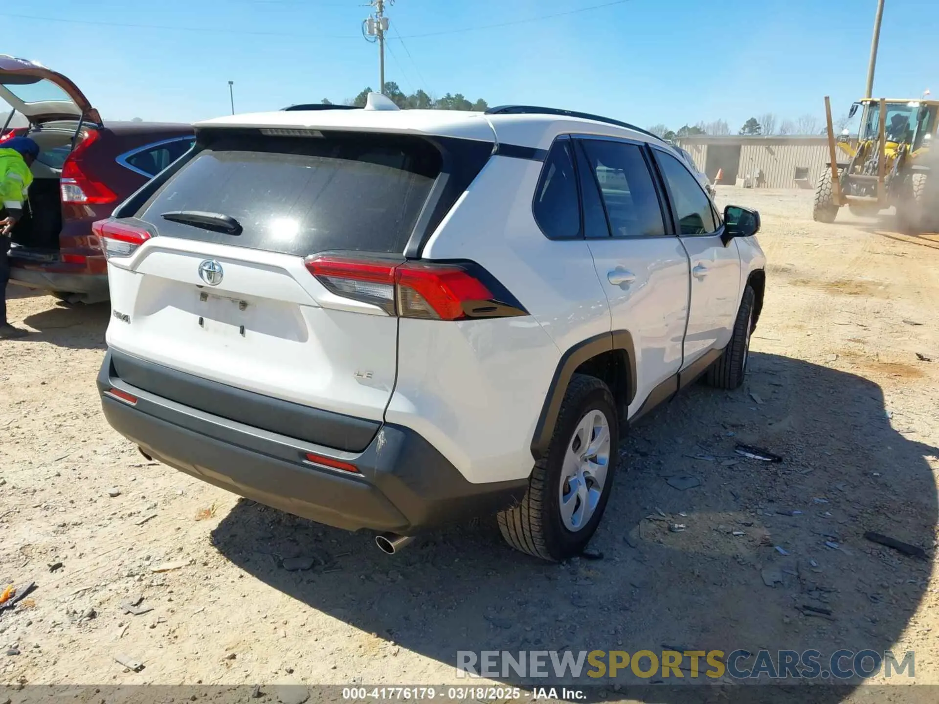 4 fotografías del automóvil dañado JTMH1RFV1KD004173 TOYOTA RAV4 2019