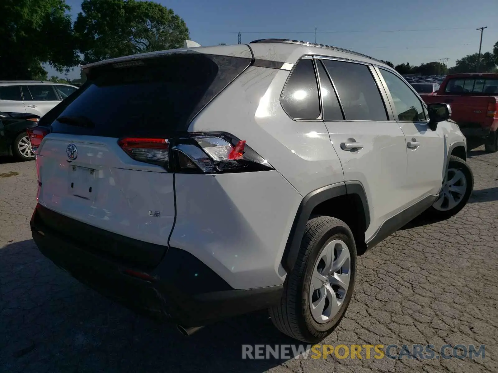 4 fotografías del automóvil dañado JTMH1RFV1KD004433 TOYOTA RAV4 2019