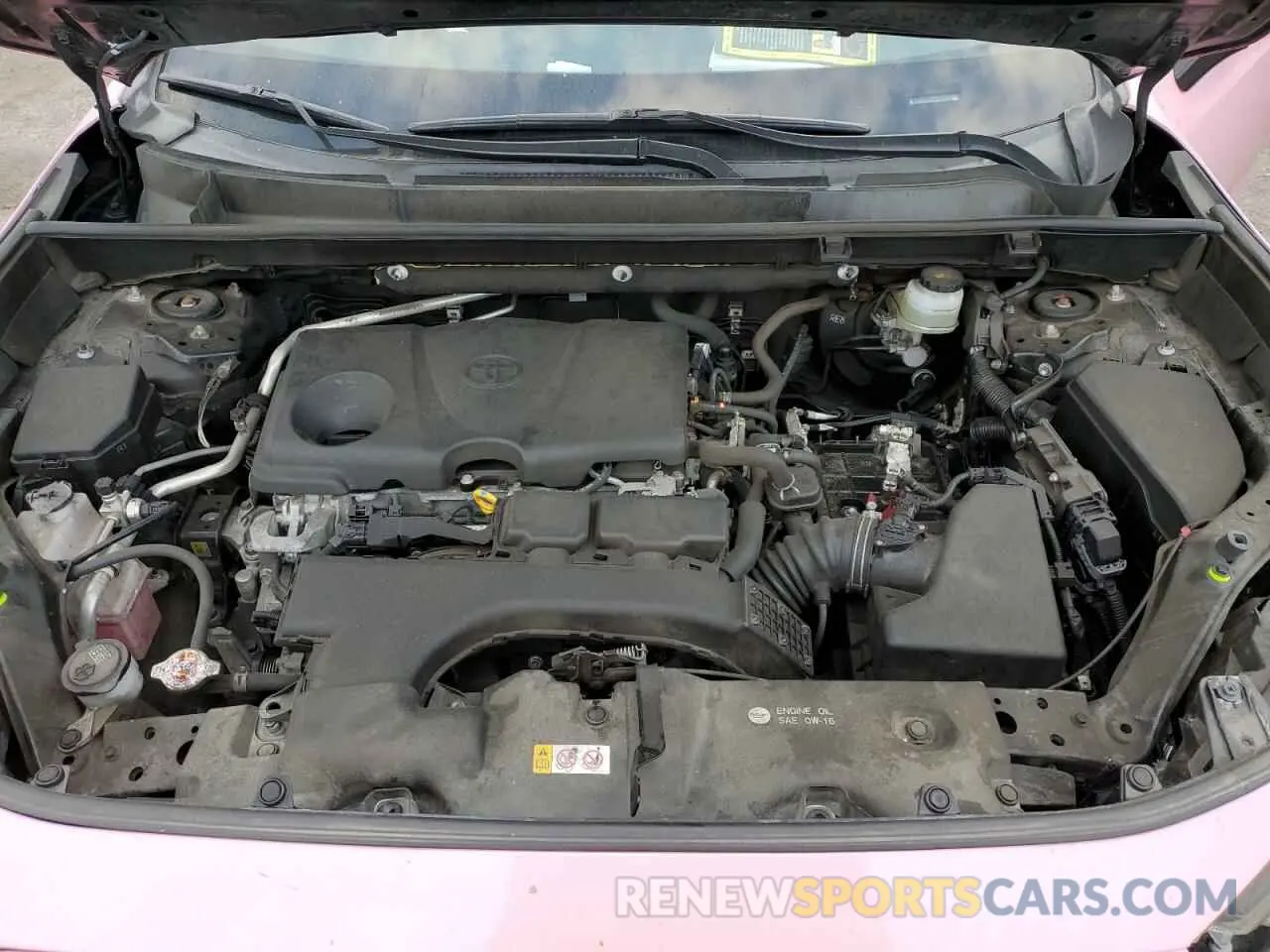 12 fotografías del automóvil dañado JTMH1RFV1KJ012999 TOYOTA RAV4 2019