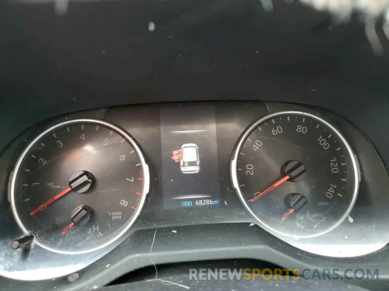 9 fotografías del automóvil dañado JTMH1RFV1KJ012999 TOYOTA RAV4 2019