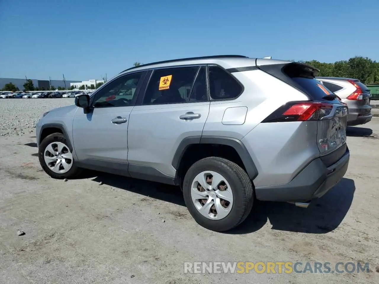 2 fotografías del automóvil dañado JTMH1RFV1KJ015272 TOYOTA RAV4 2019