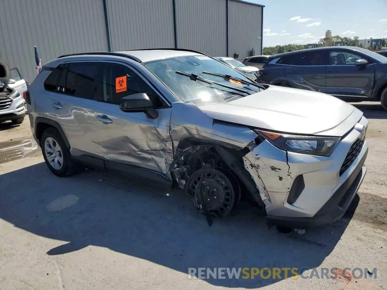 4 fotografías del automóvil dañado JTMH1RFV1KJ015272 TOYOTA RAV4 2019