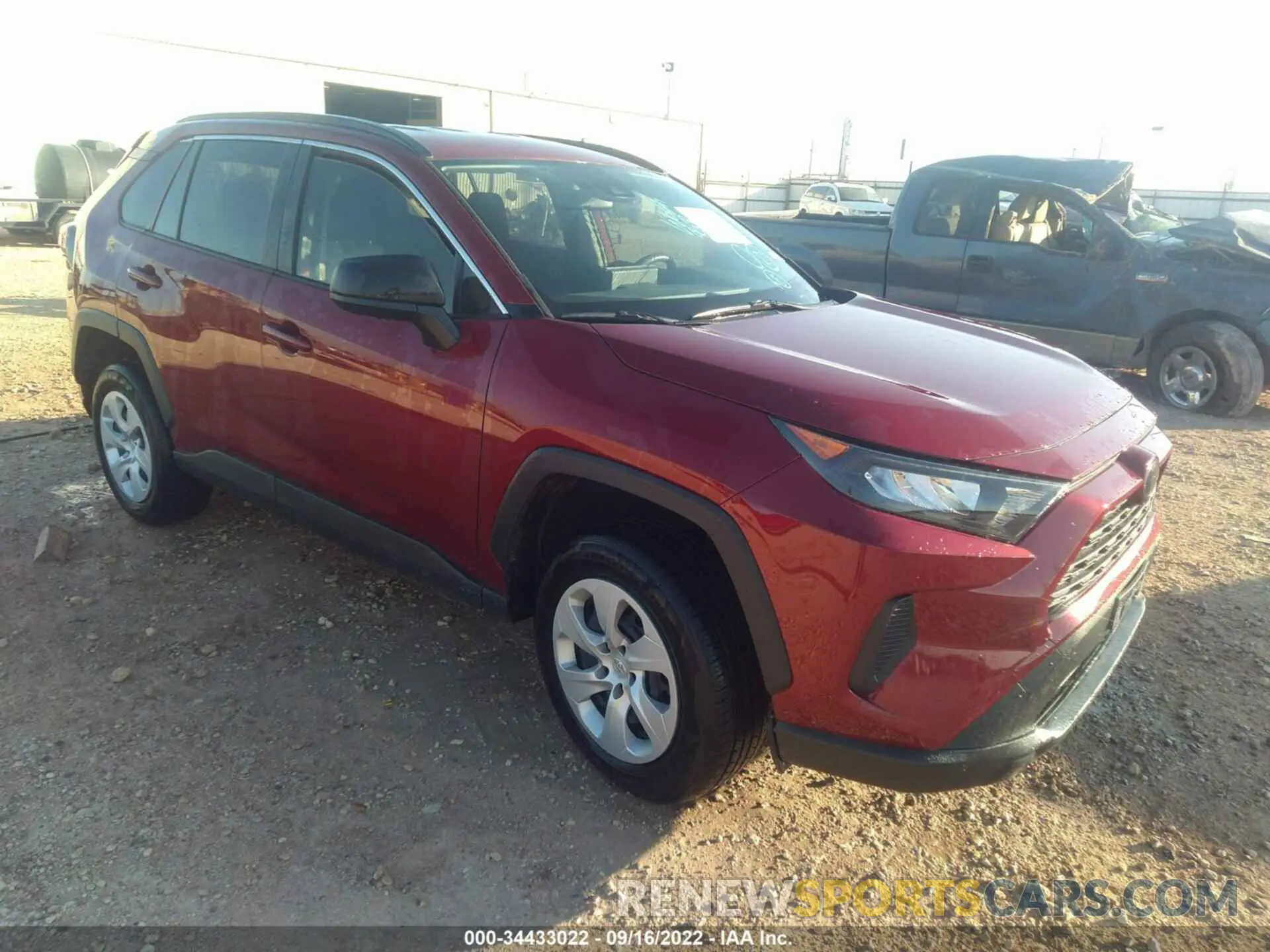 1 fotografías del automóvil dañado JTMH1RFV2KD006661 TOYOTA RAV4 2019