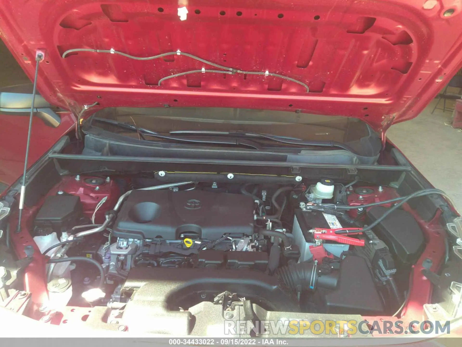 10 fotografías del automóvil dañado JTMH1RFV2KD006661 TOYOTA RAV4 2019
