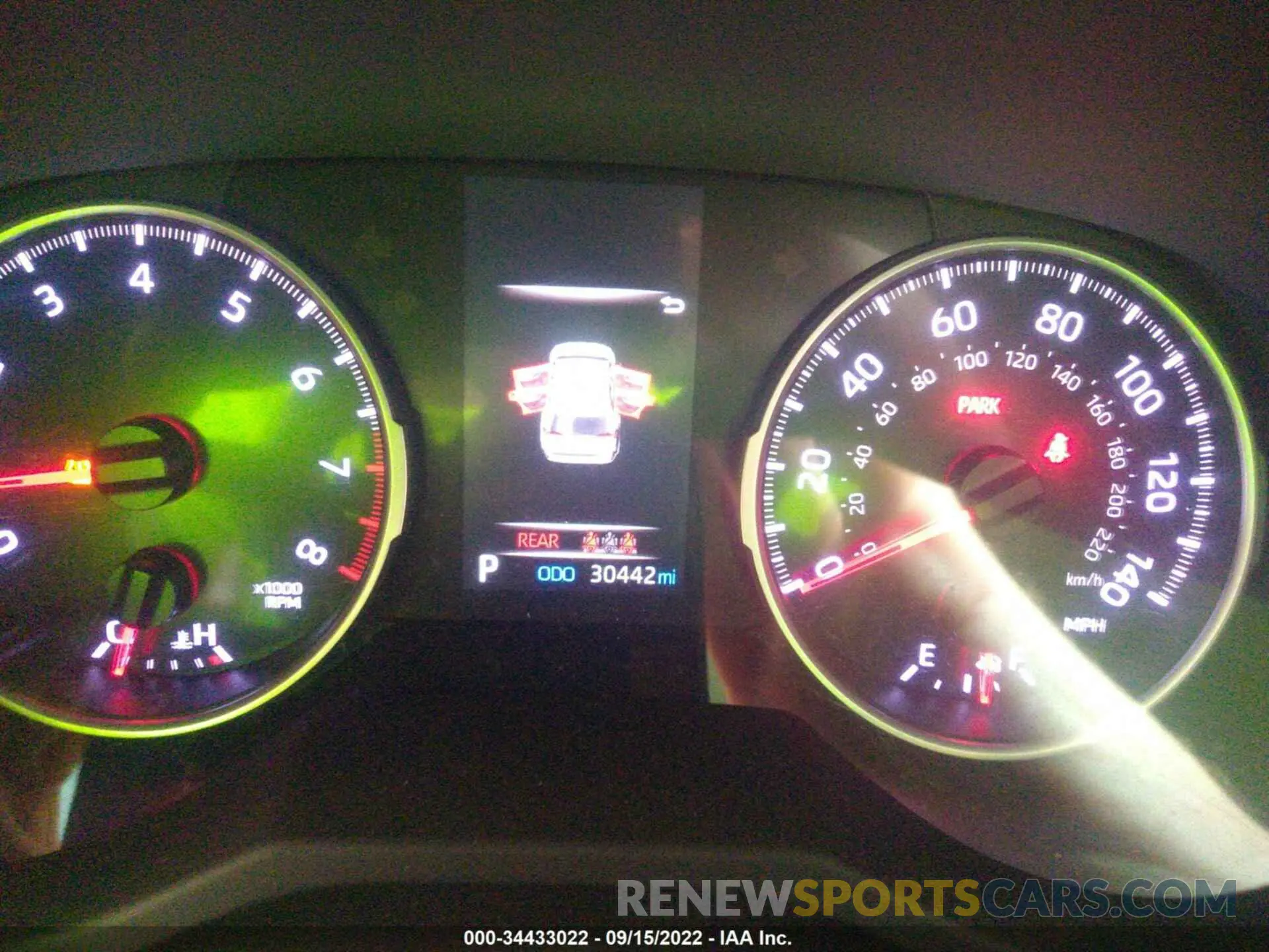 7 fotografías del automóvil dañado JTMH1RFV2KD006661 TOYOTA RAV4 2019