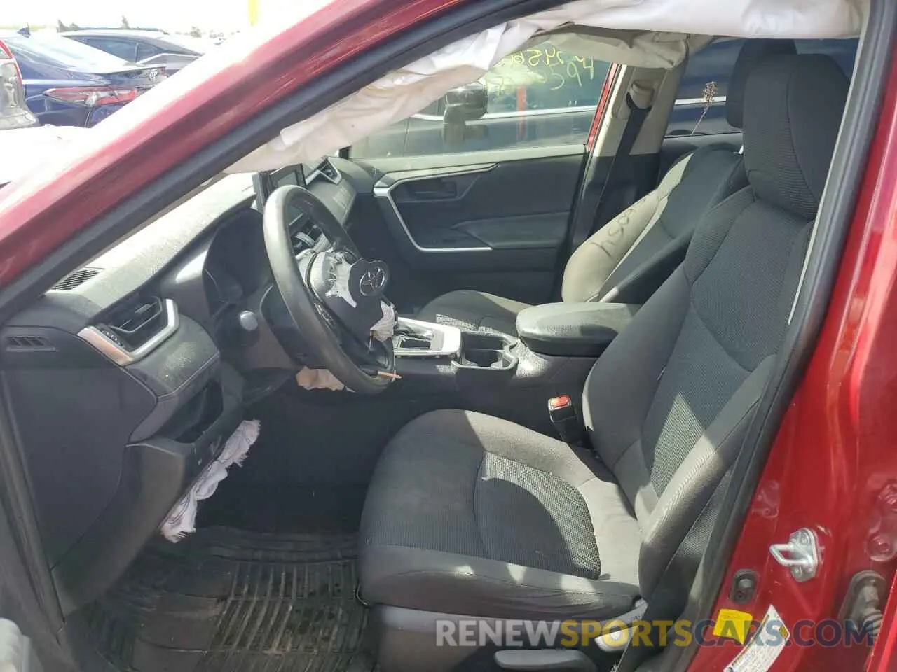 7 fotografías del automóvil dañado JTMH1RFV2KD013660 TOYOTA RAV4 2019