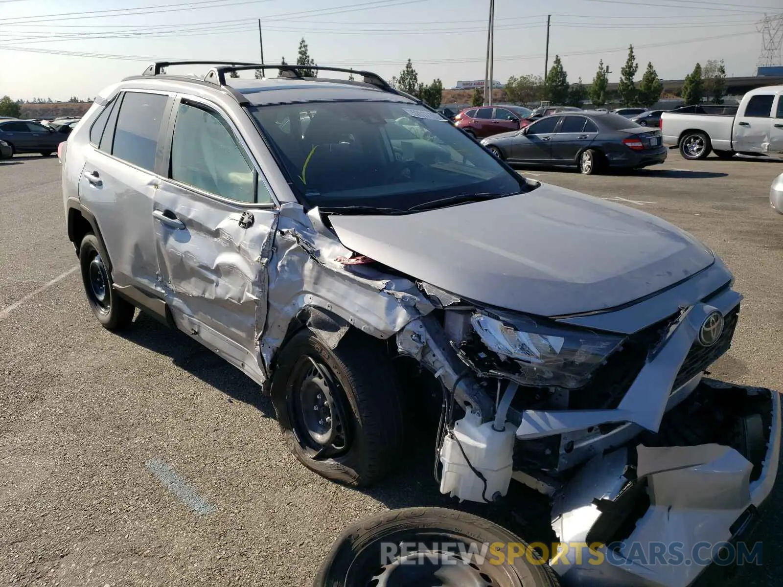 1 fotografías del automóvil dañado JTMH1RFV2KD014680 TOYOTA RAV4 2019