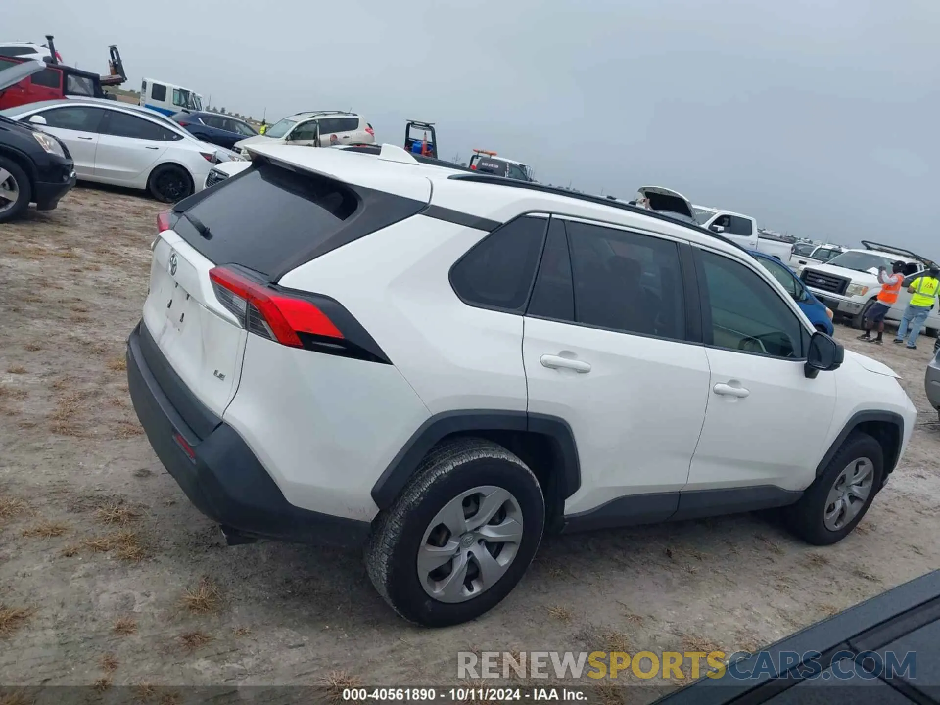 13 fotografías del automóvil dañado JTMH1RFV2KD022892 TOYOTA RAV4 2019