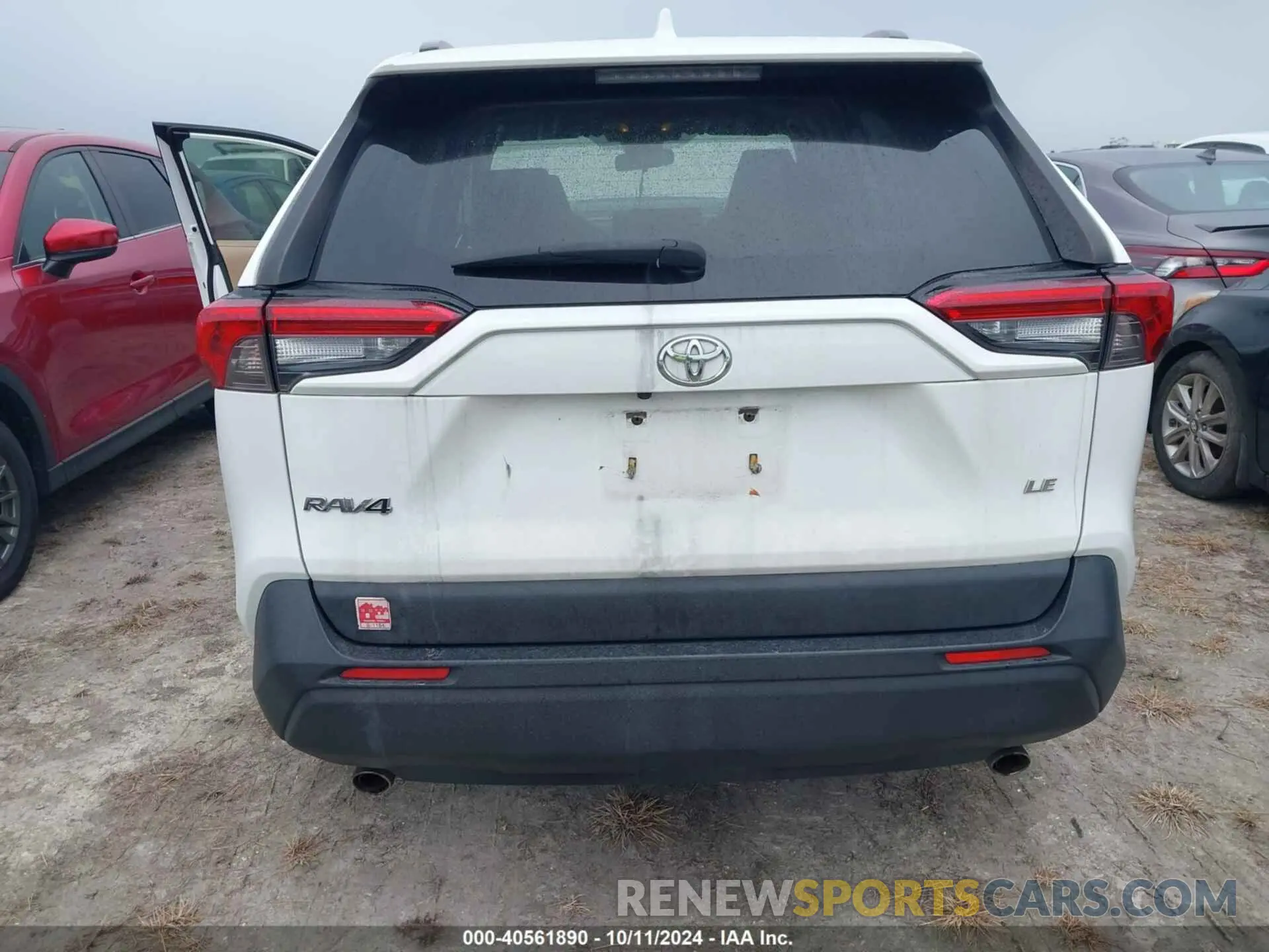 6 fotografías del automóvil dañado JTMH1RFV2KD022892 TOYOTA RAV4 2019