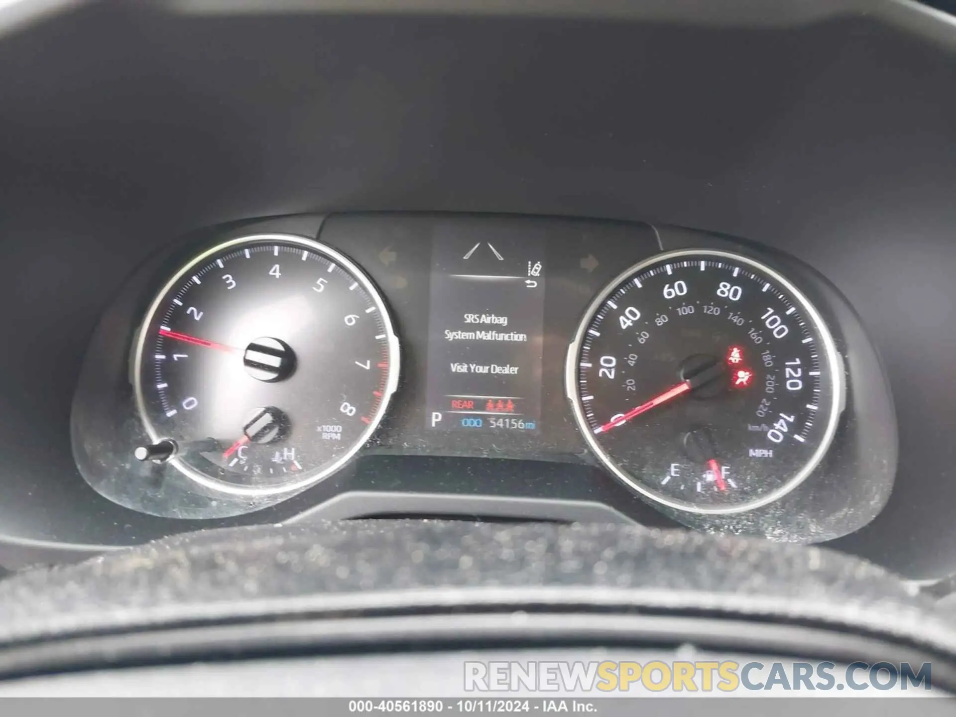 7 fotografías del automóvil dañado JTMH1RFV2KD022892 TOYOTA RAV4 2019