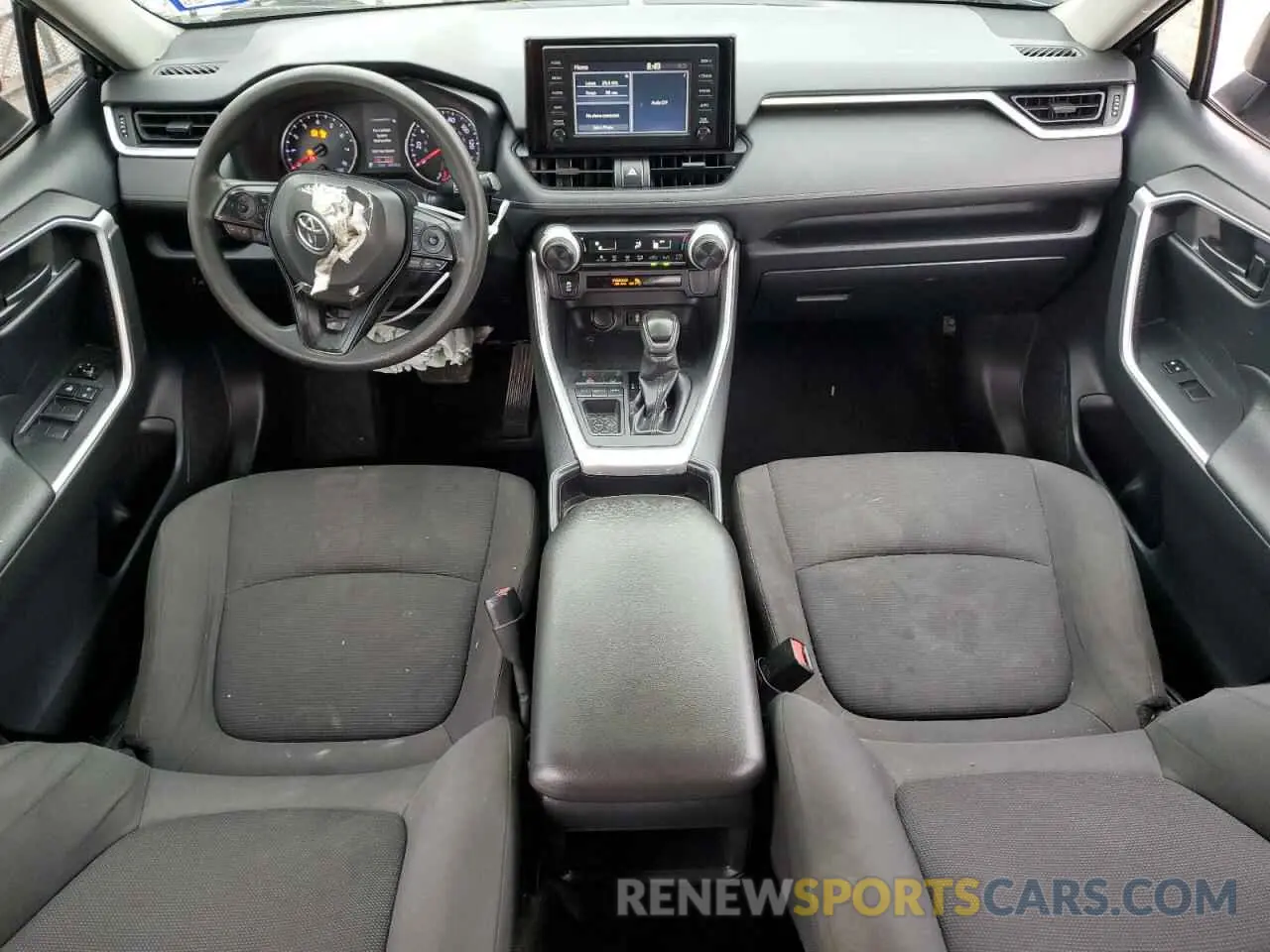 8 fotografías del automóvil dañado JTMH1RFV2KD040793 TOYOTA RAV4 2019