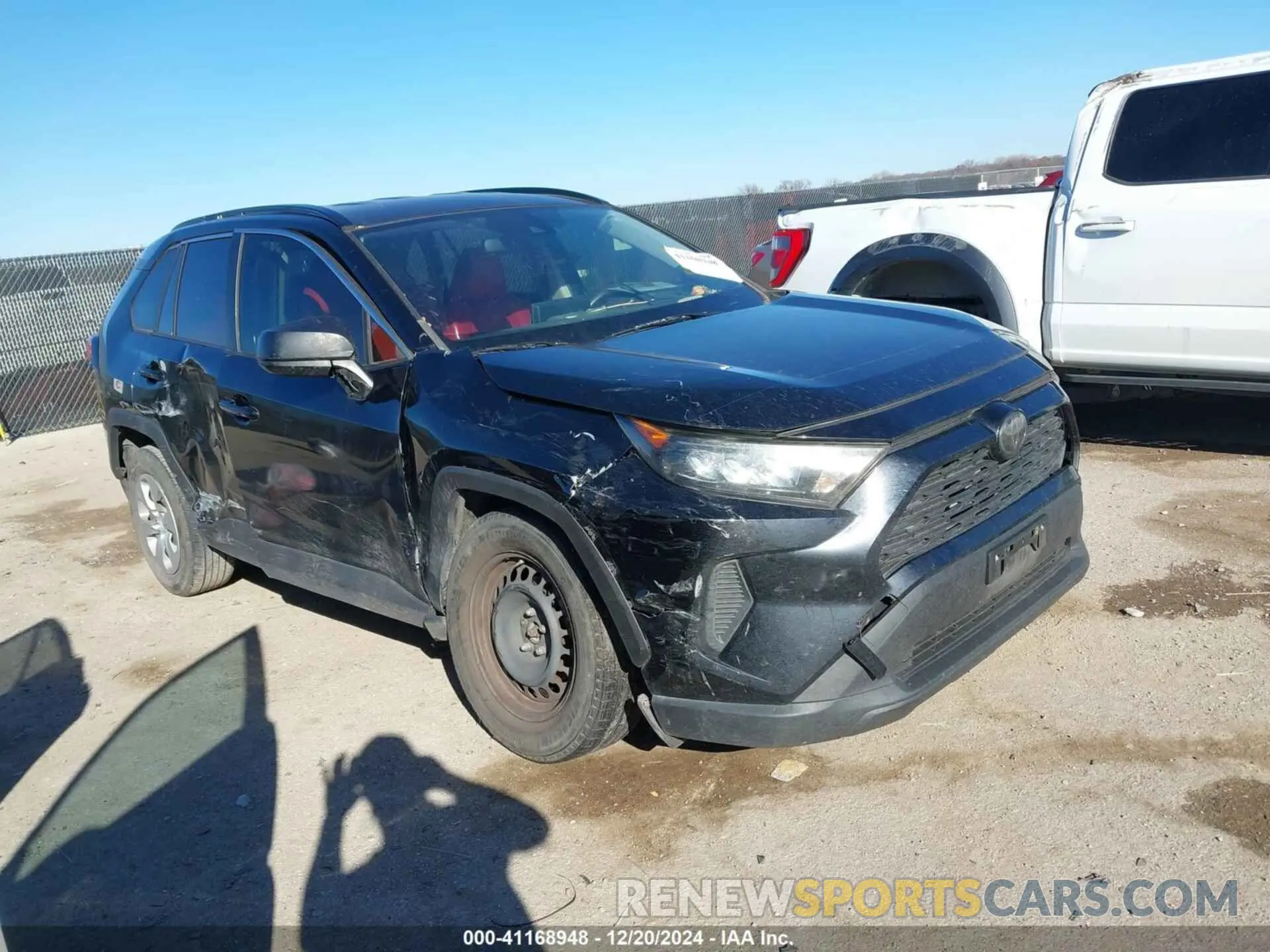 1 fotografías del automóvil dañado JTMH1RFV2KJ009531 TOYOTA RAV4 2019