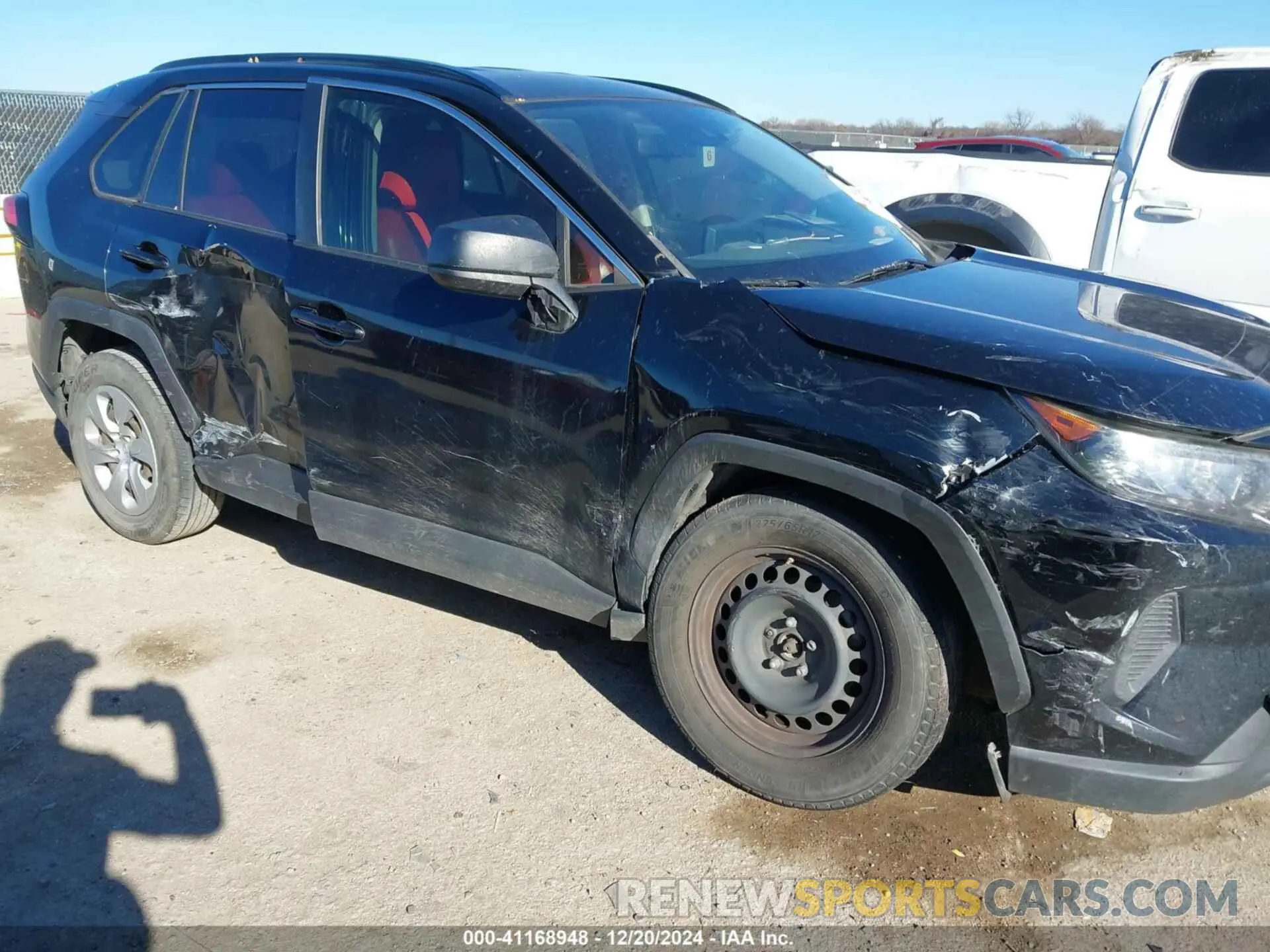 6 fotografías del automóvil dañado JTMH1RFV2KJ009531 TOYOTA RAV4 2019