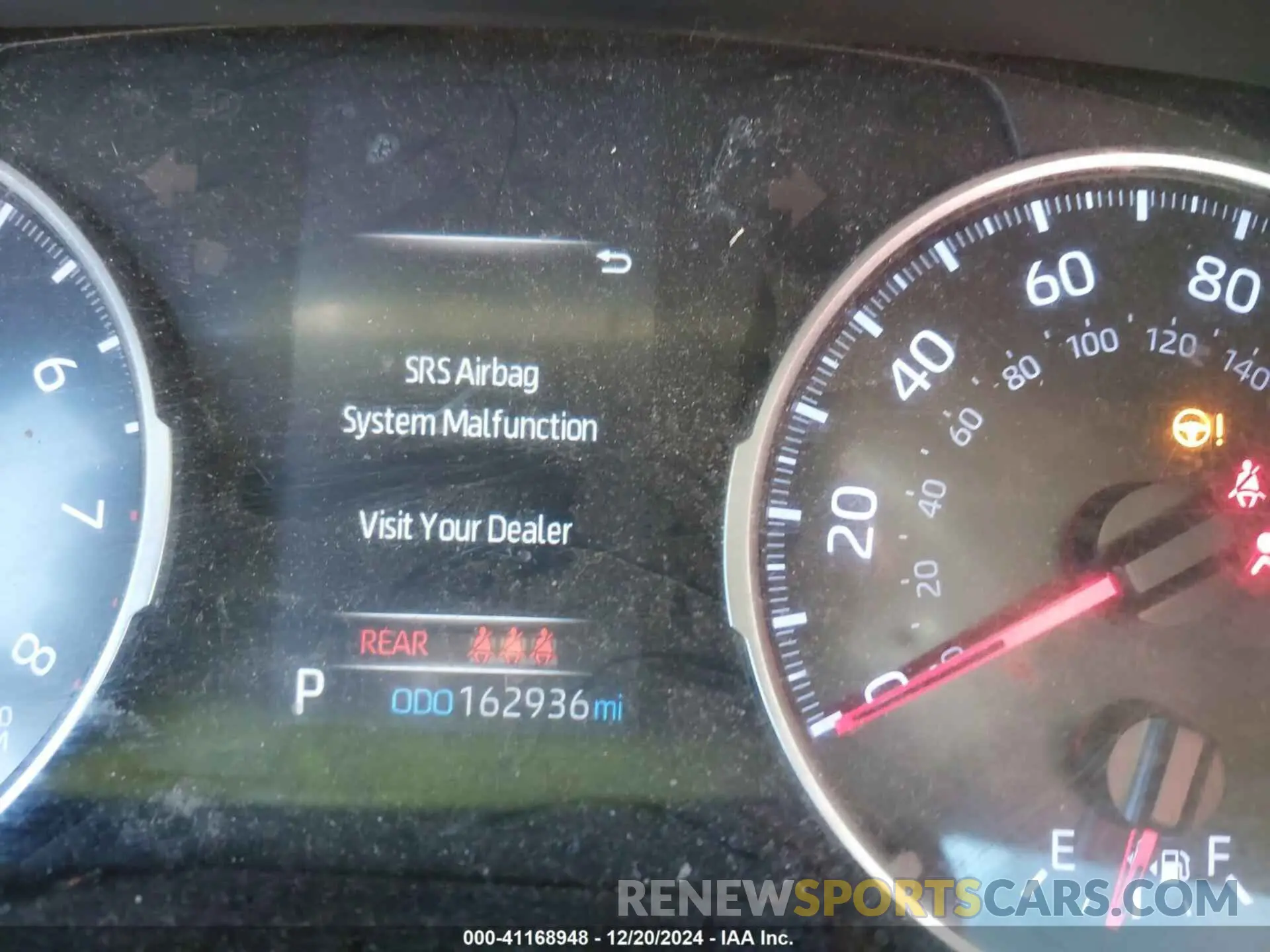 7 fotografías del automóvil dañado JTMH1RFV2KJ009531 TOYOTA RAV4 2019