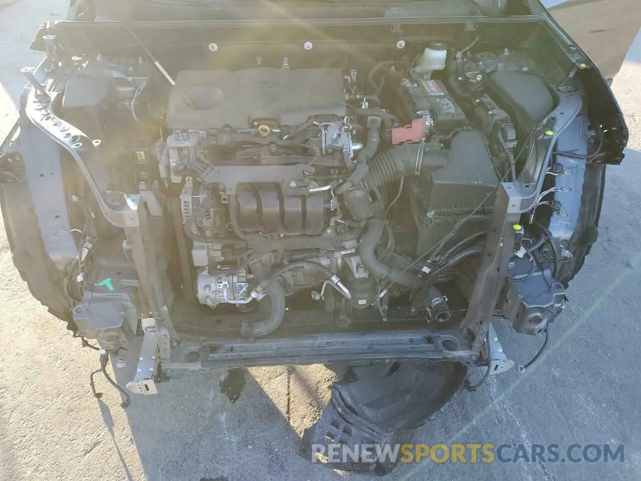12 fotografías del automóvil dañado JTMH1RFV2KJ010811 TOYOTA RAV4 2019