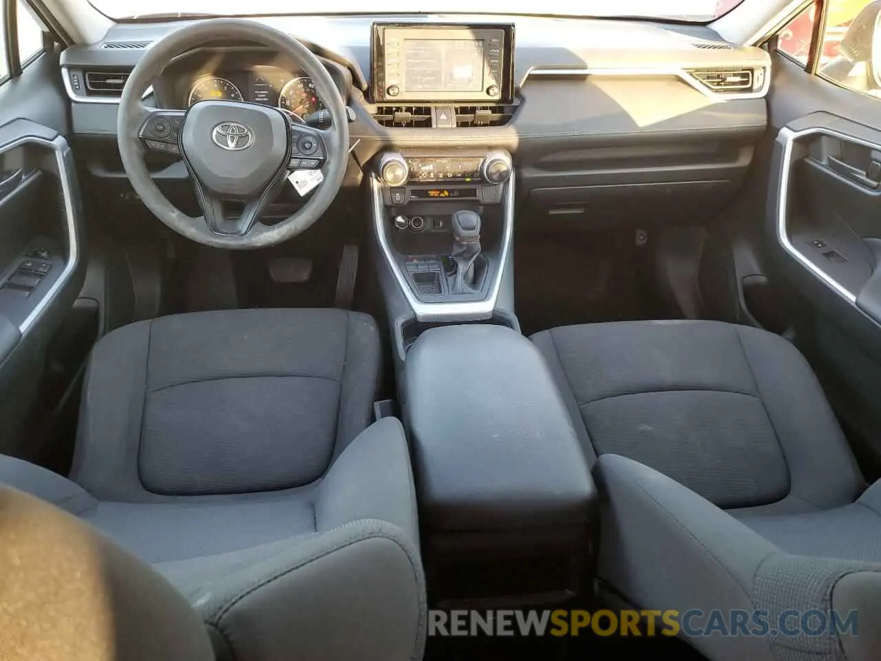 8 fotografías del automóvil dañado JTMH1RFV2KJ010811 TOYOTA RAV4 2019