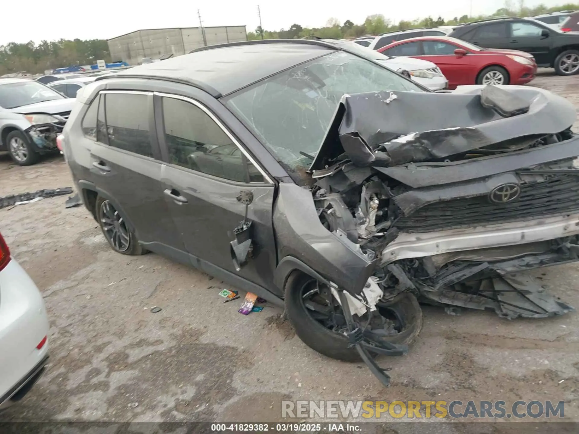 1 fotografías del automóvil dañado JTMH1RFV3KD501628 TOYOTA RAV4 2019
