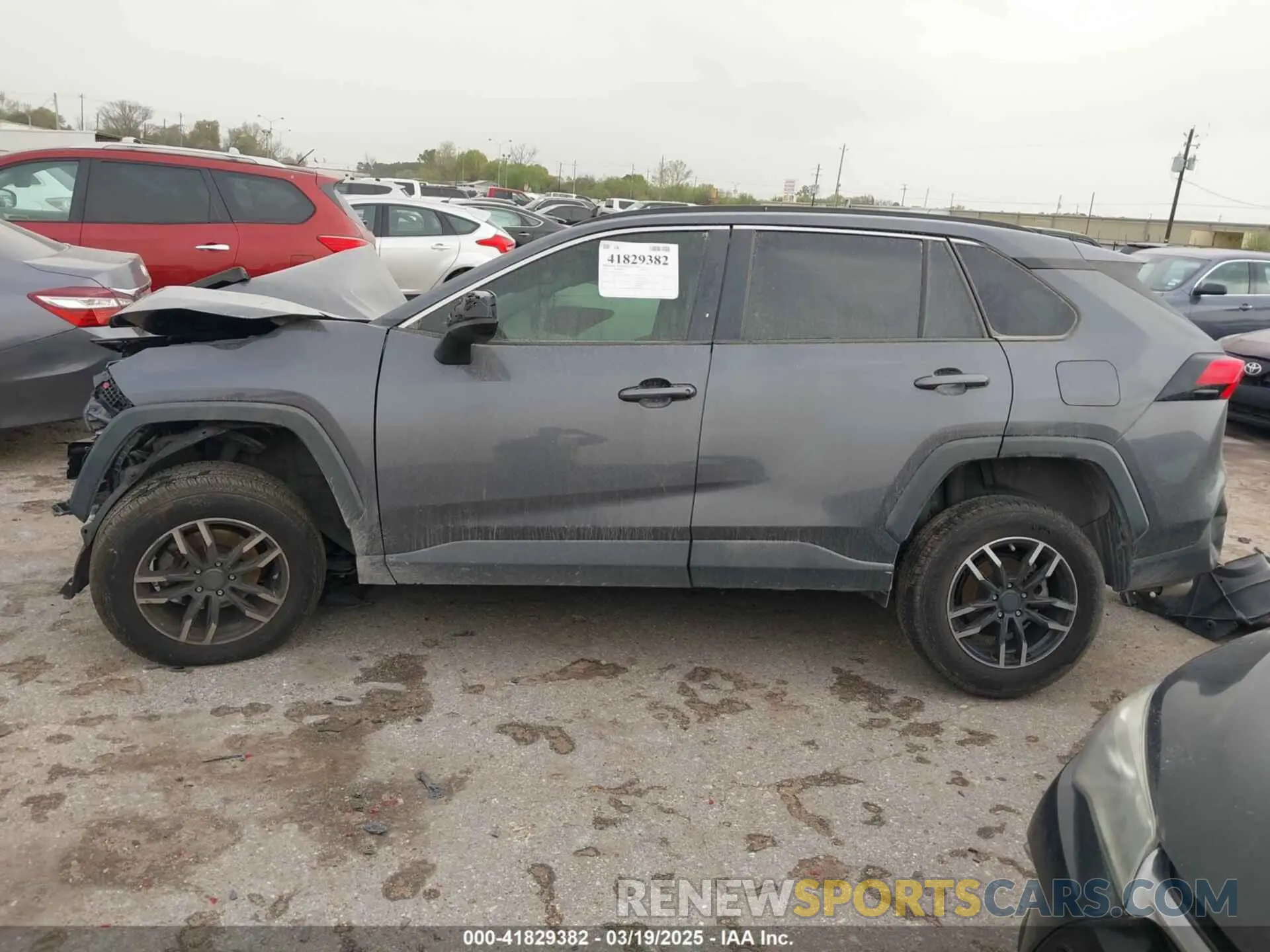 13 fotografías del automóvil dañado JTMH1RFV3KD501628 TOYOTA RAV4 2019