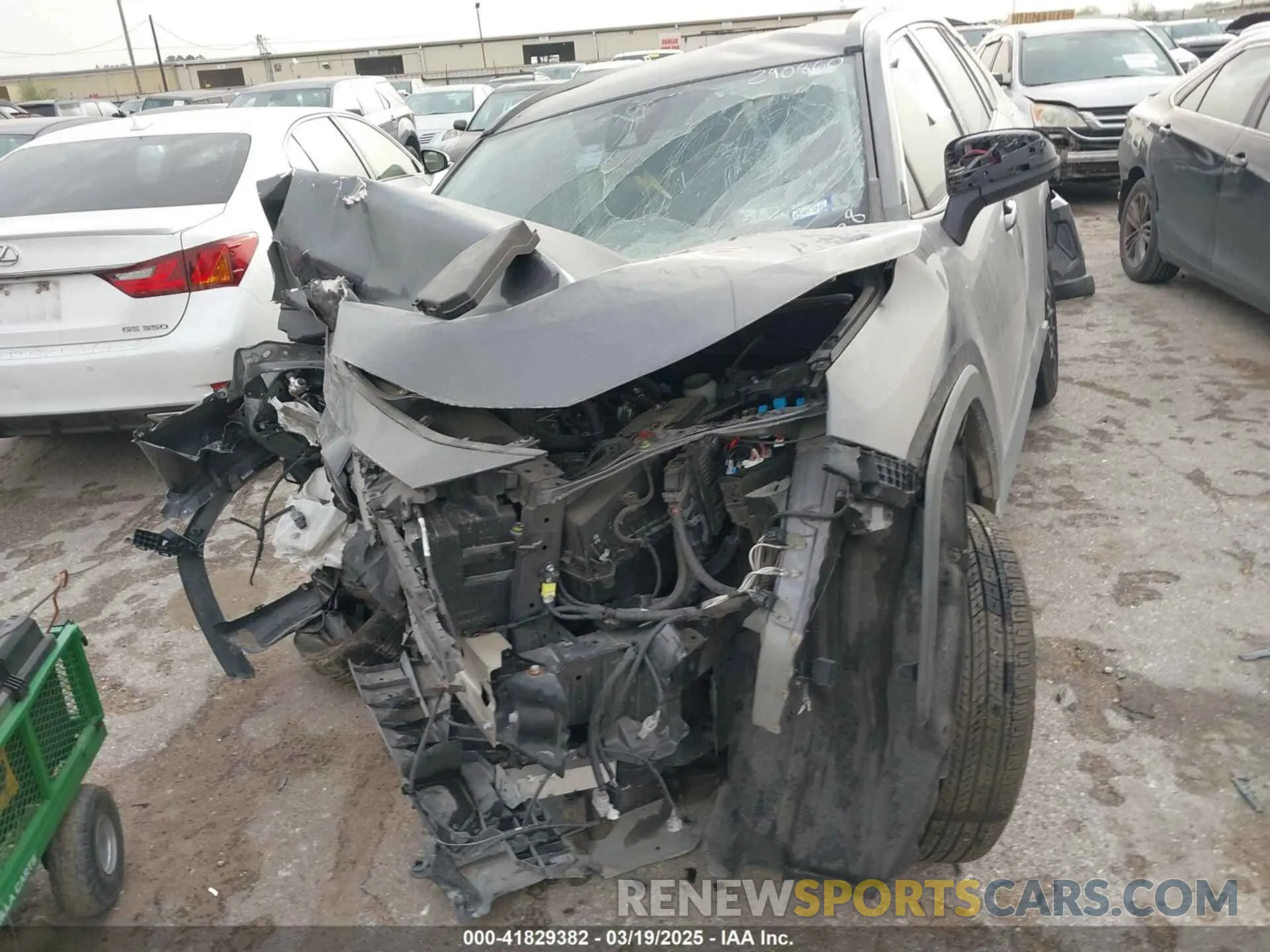 6 fotografías del automóvil dañado JTMH1RFV3KD501628 TOYOTA RAV4 2019