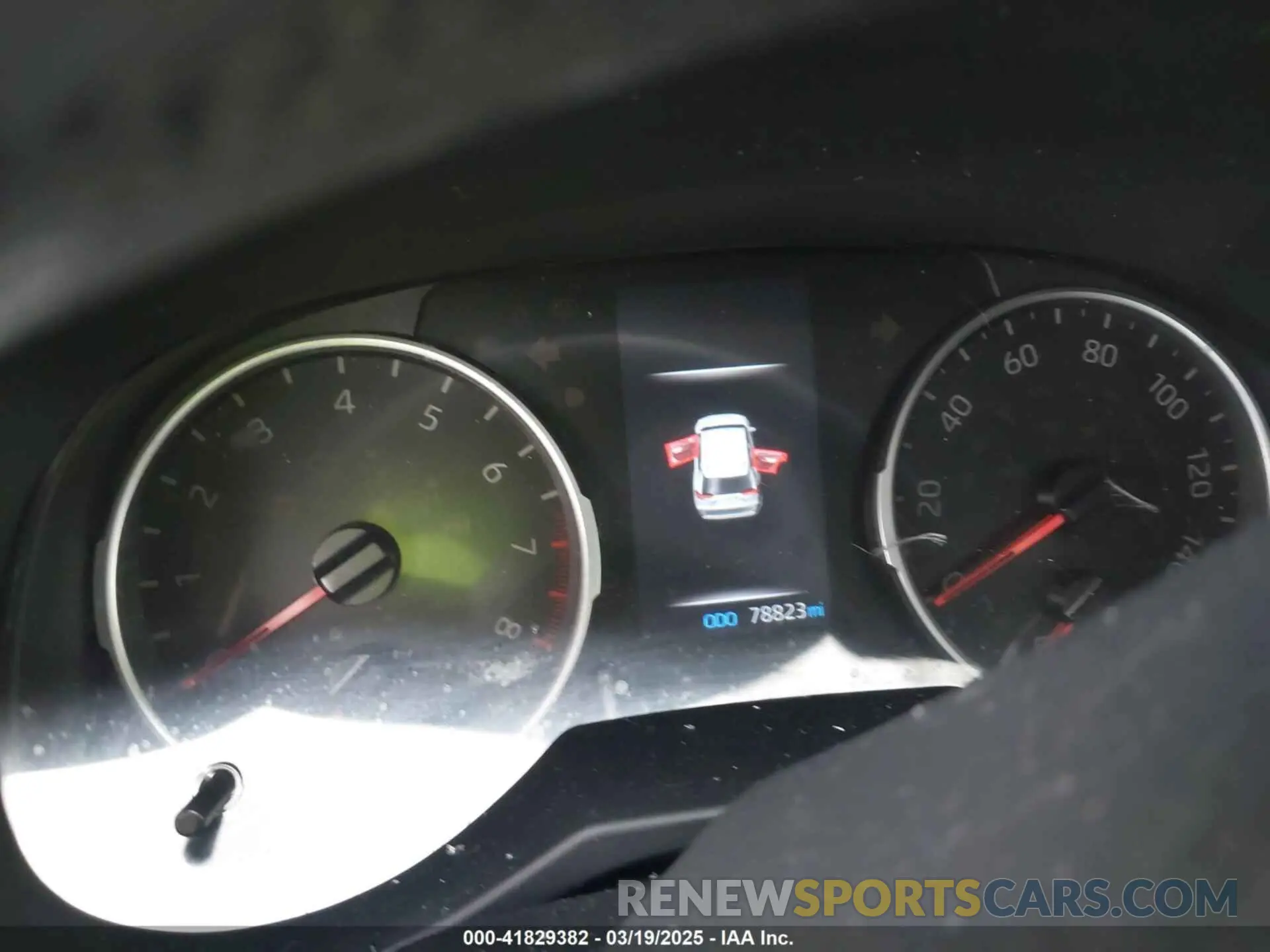 7 fotografías del automóvil dañado JTMH1RFV3KD501628 TOYOTA RAV4 2019